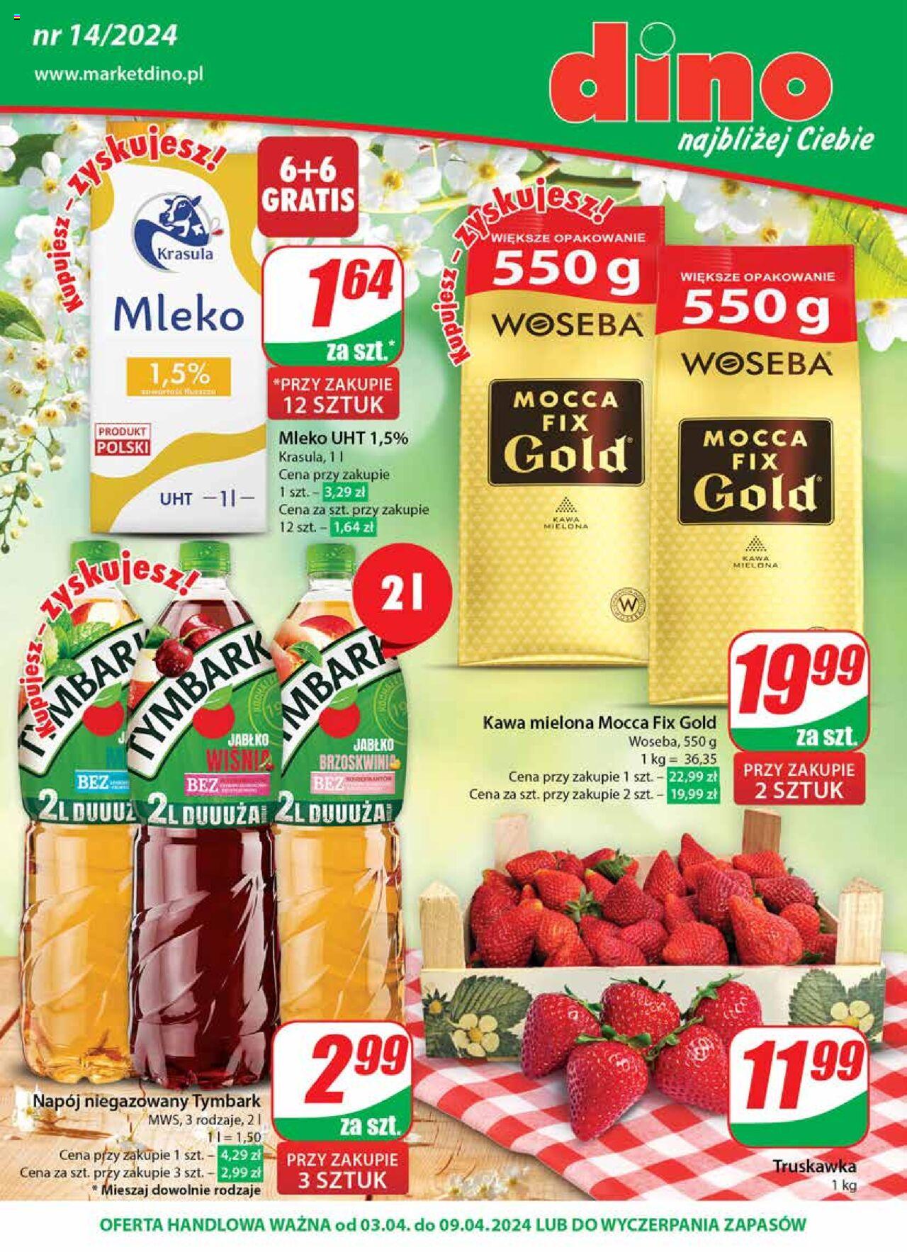 Dino gazetka ważna od 03.04.2024 do 09.04.2024 strona 1