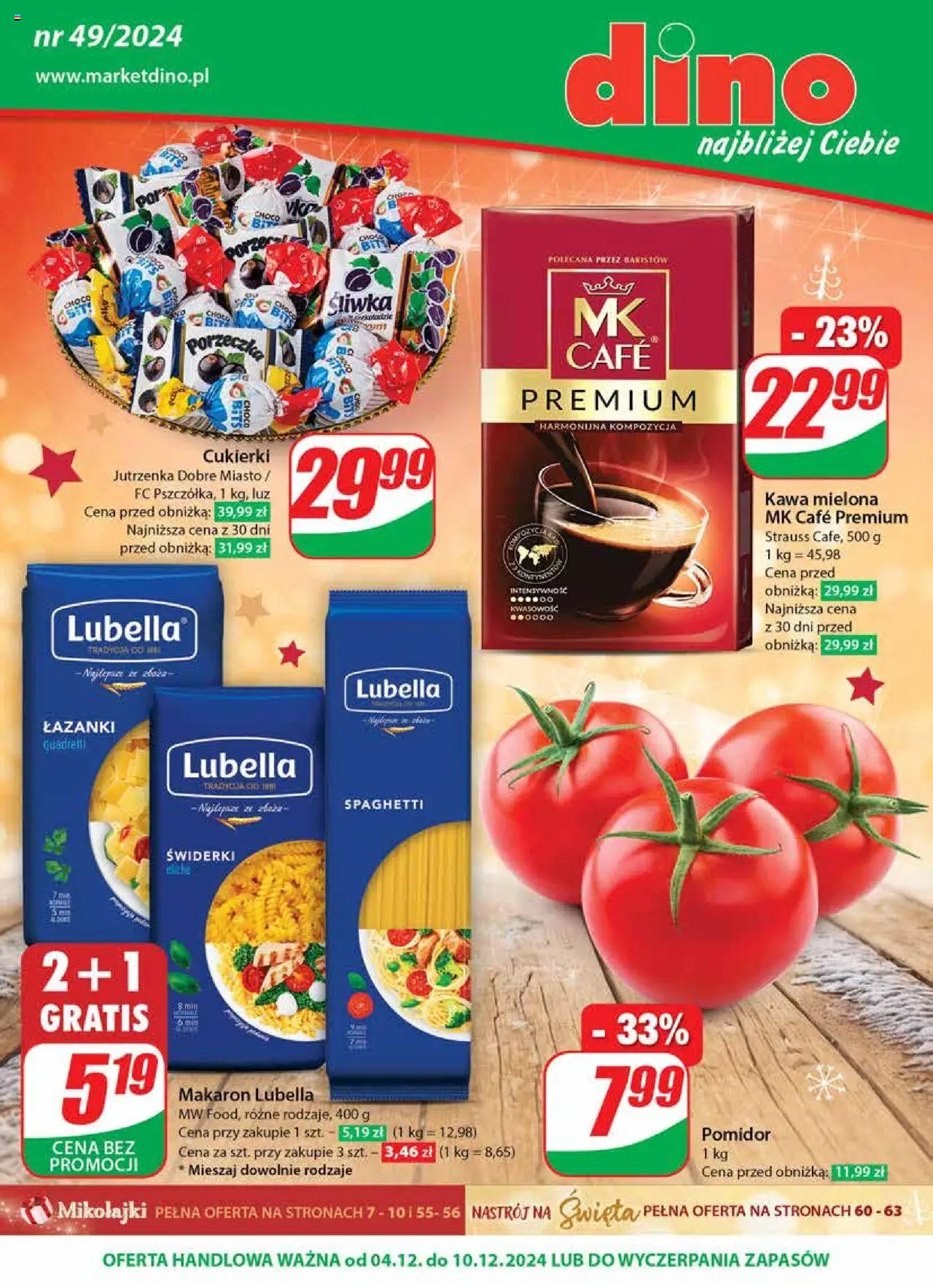 Dino gazetka ważna od 04.12.2024 do 10.12.2024 strona 1