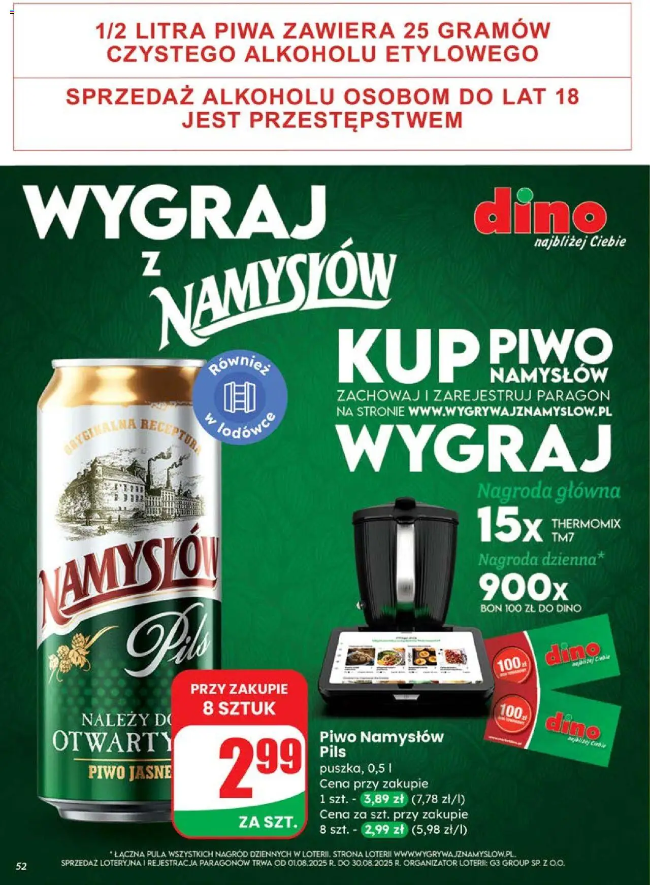 Dino gazetka ważna od 06.08.2025 do 12.08.2025 strona 50