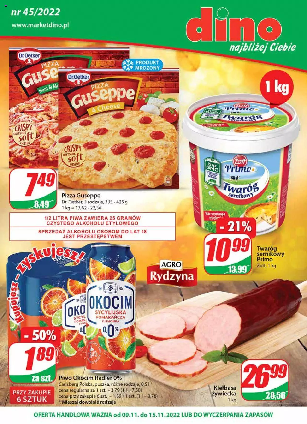 Dino gazetka ważna od 09.11.2022 do 15.11.2022 strona 1