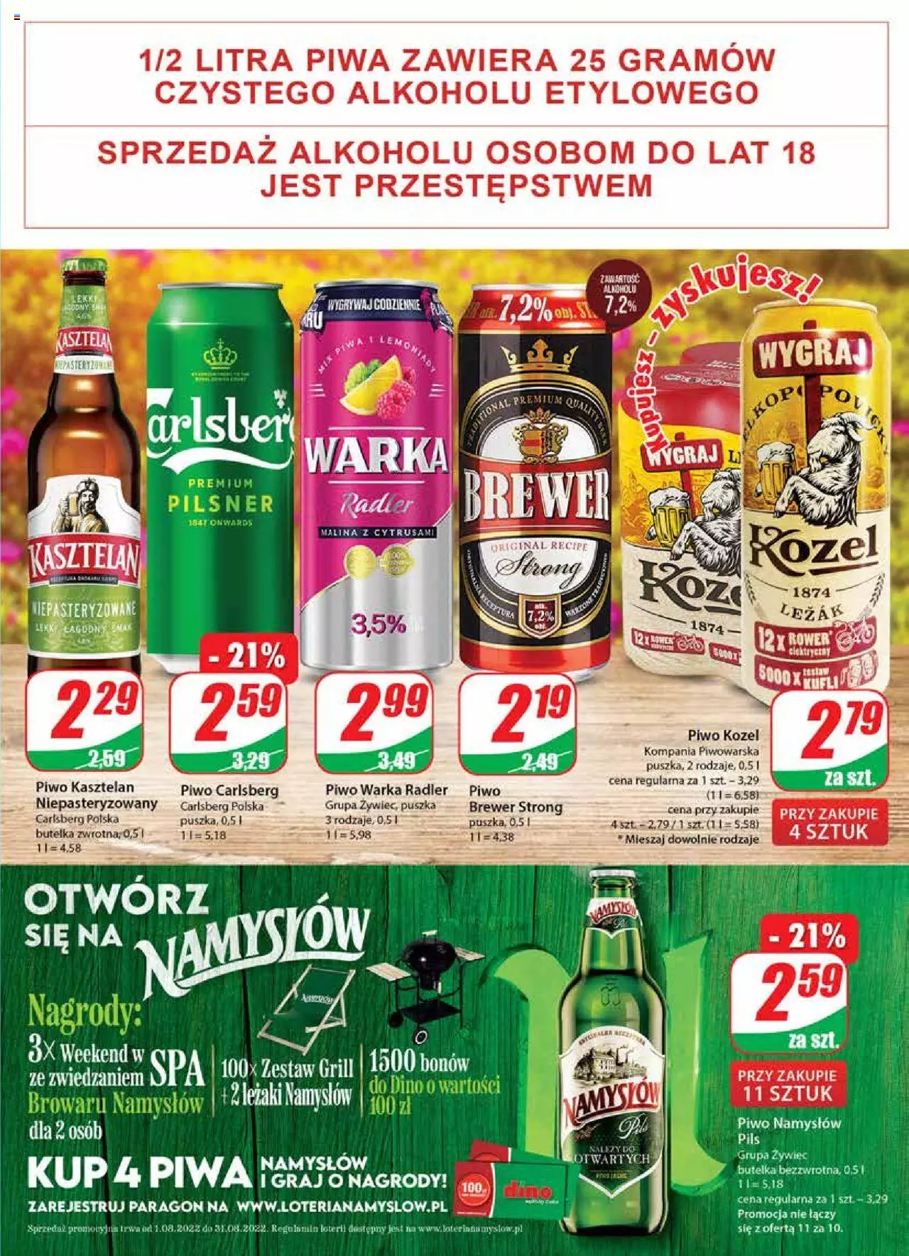 Dino gazetka ważna od 10.08.2022 do 16.08.2022 strona 17