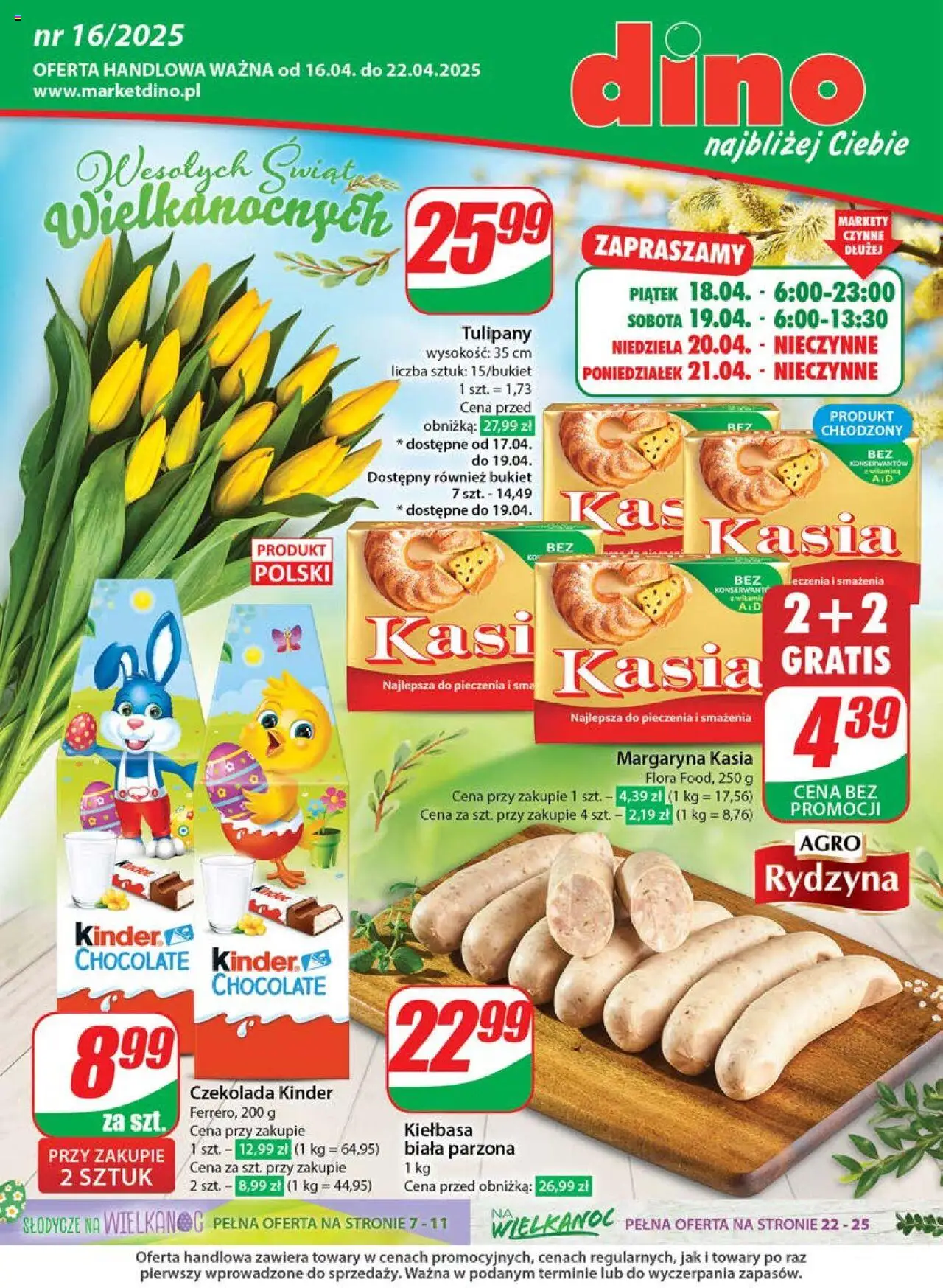 Dino gazetka ważna od 16.04.2025 do  22.04.2025 strona 1