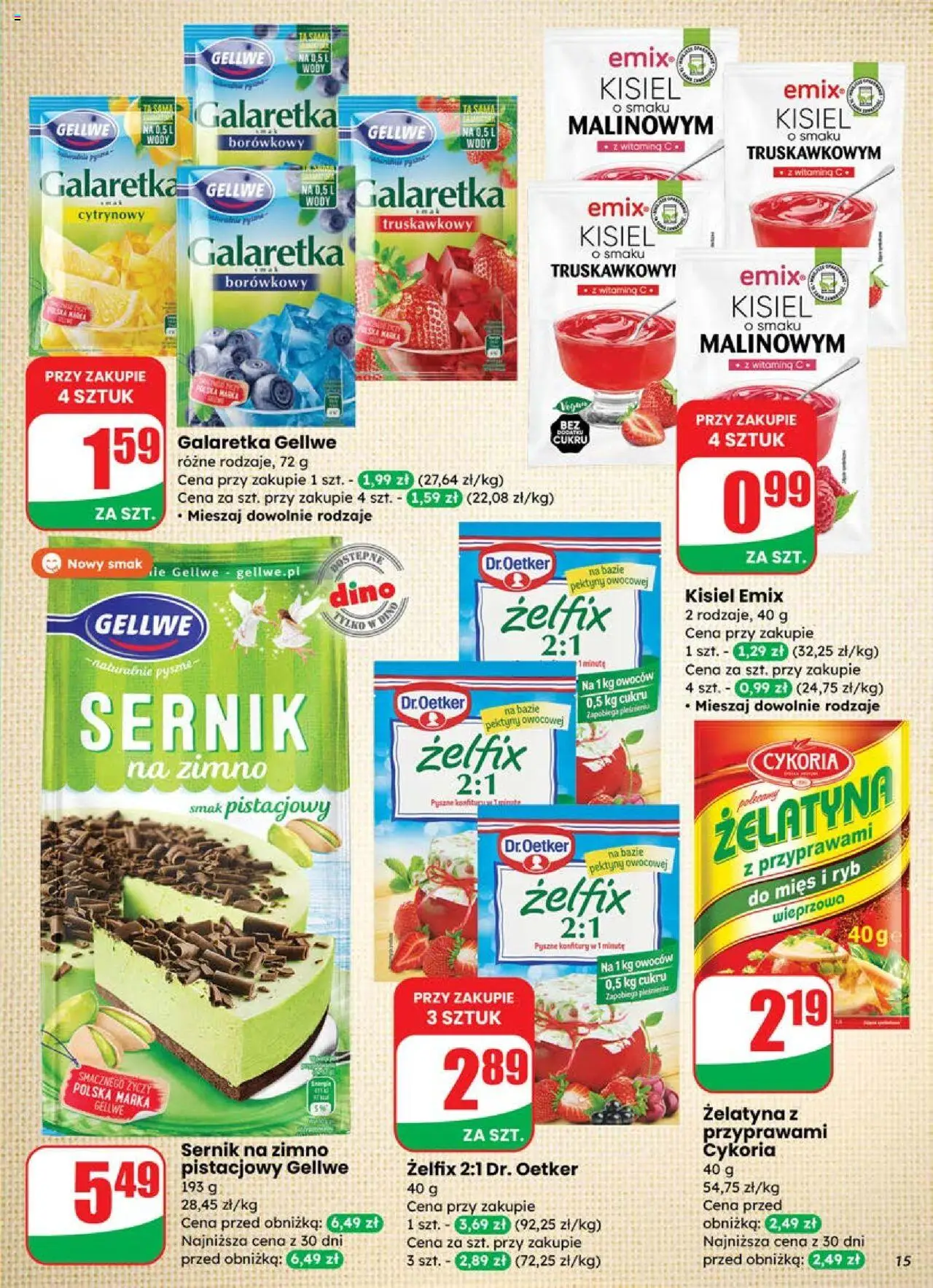 Dino gazetka ważna od 16.07.2025 do 22.07.2025 strona 15