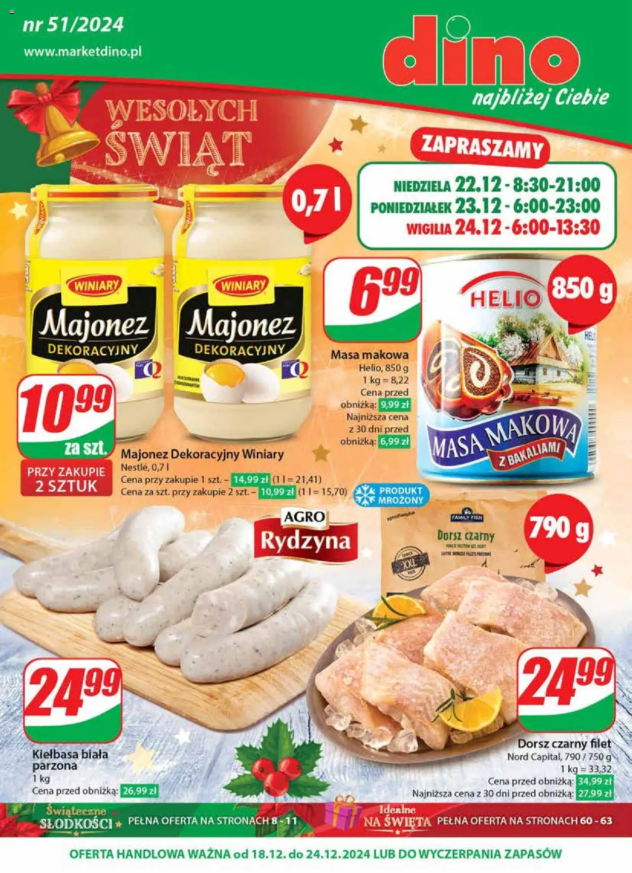 Dino gazetka ważna od 18.12.2024 do 24.12.2024 strona 1