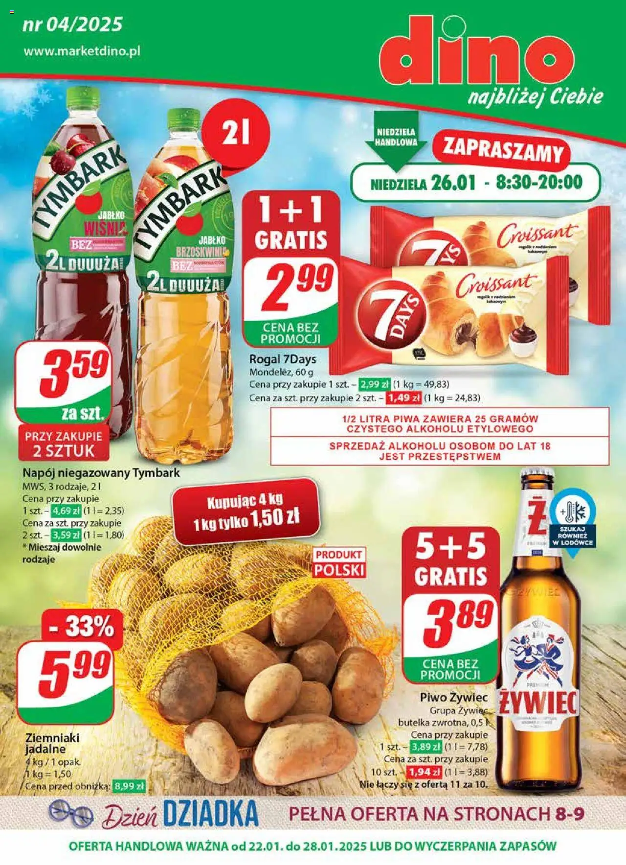Dino gazetka ważna  od 22.01.2025 do 28.01.2025 strona 1
