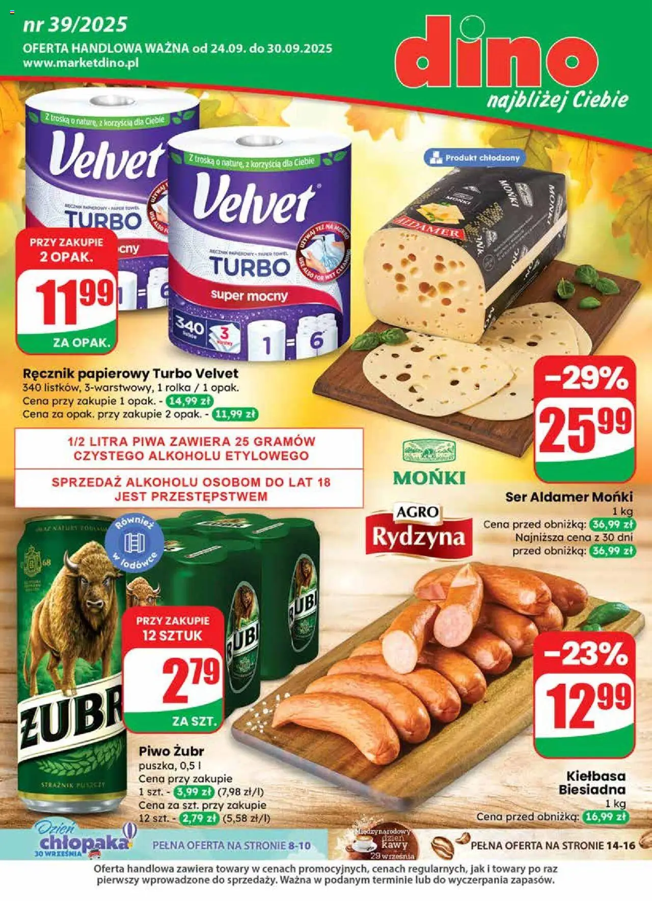 Dino gazetka ważna od 24.09.2025 do 30.09.2025 strona 1