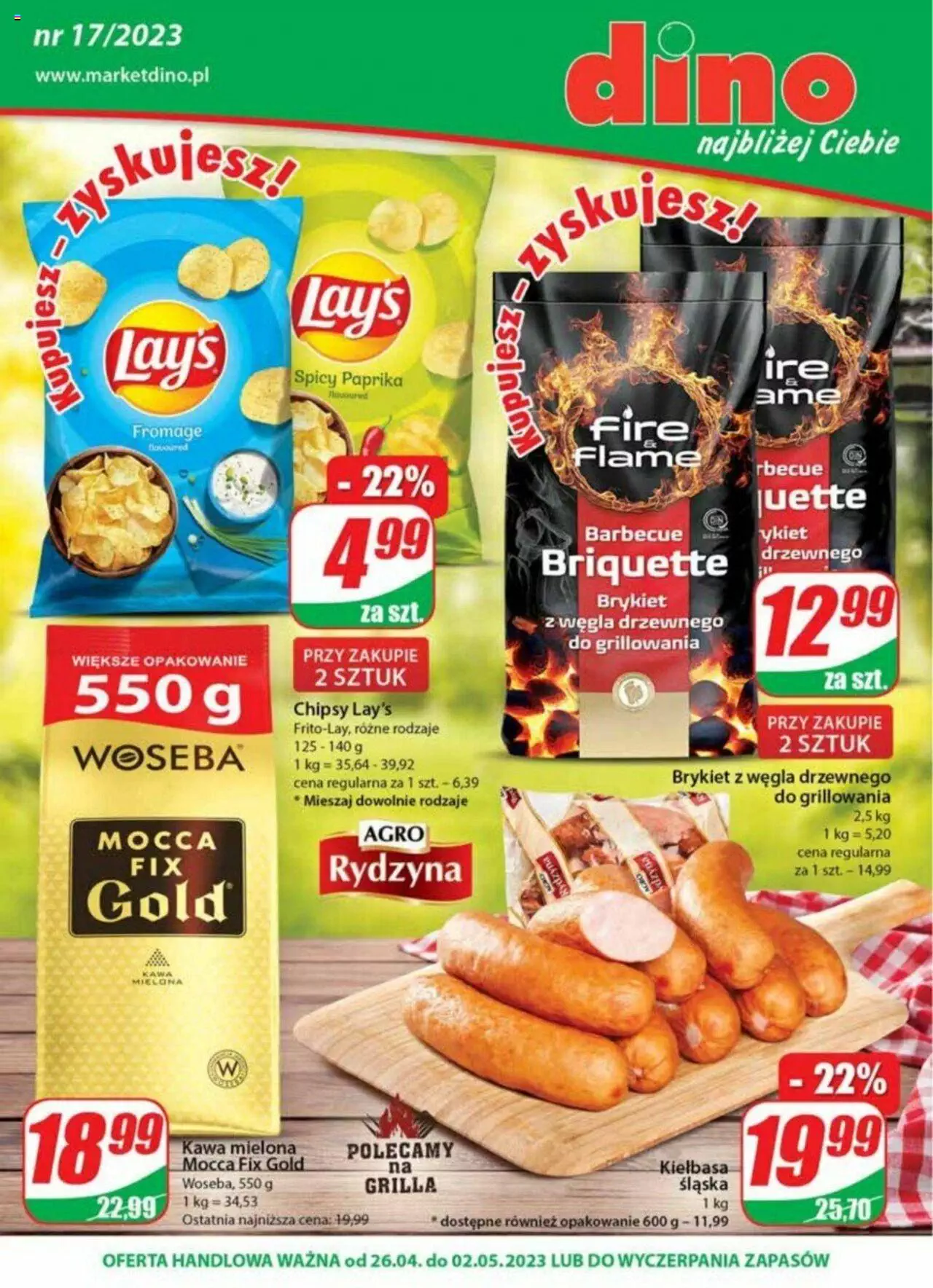 Dino gazetka ważna od 26.04.2023 do 02.05.2023 strona 1