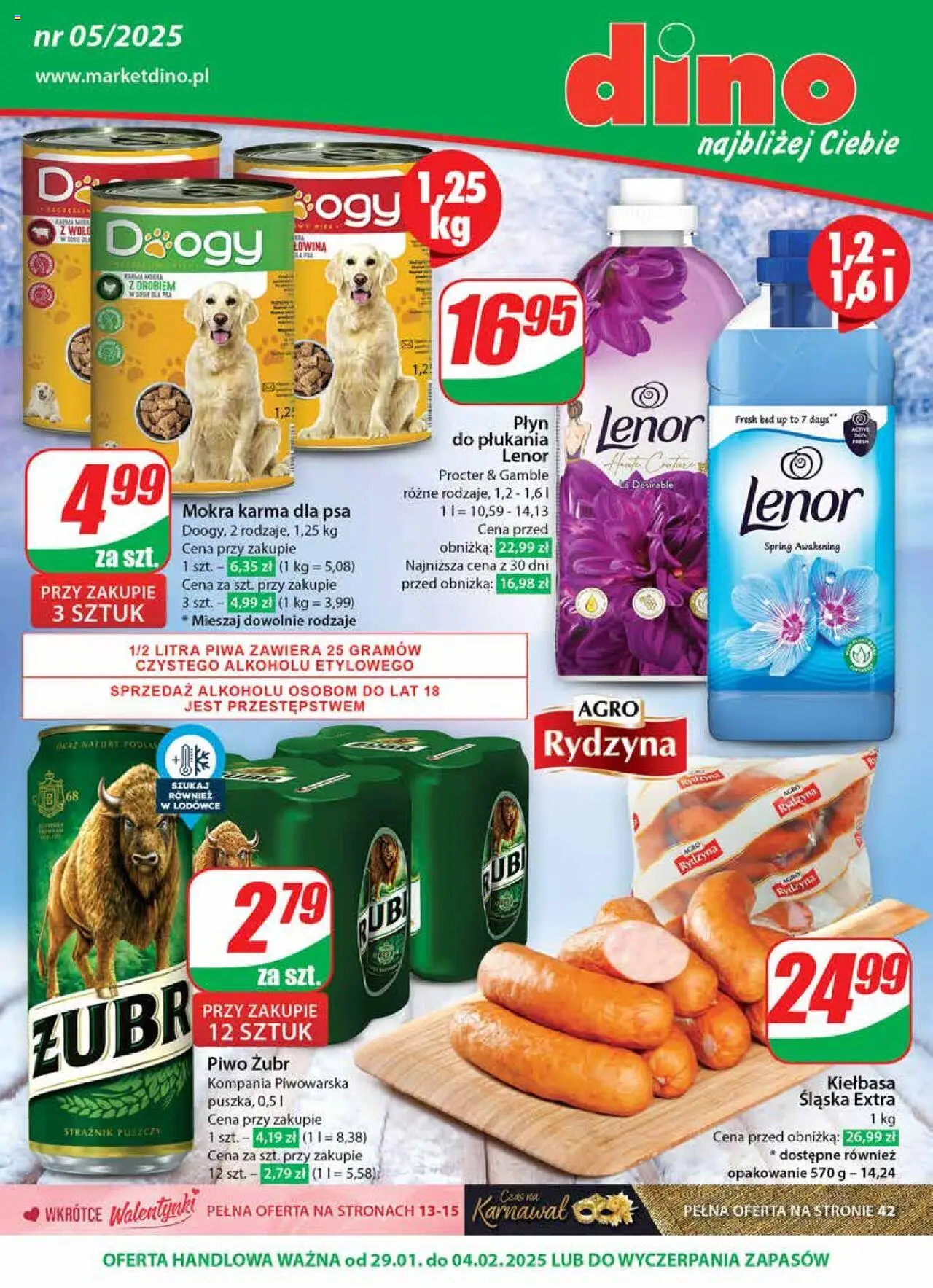 Dino gazetka ważna od 29.01.2025 do 04.02.2025 strona 1