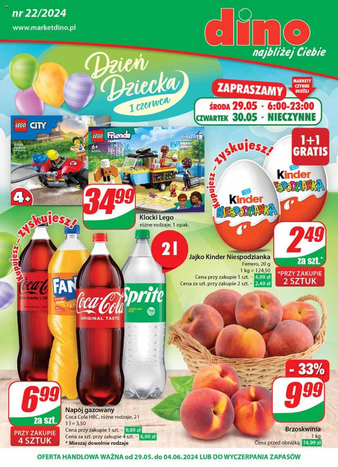 Dino gazetka ważna od 29.05.2024 do 04.06.2024 strona 1