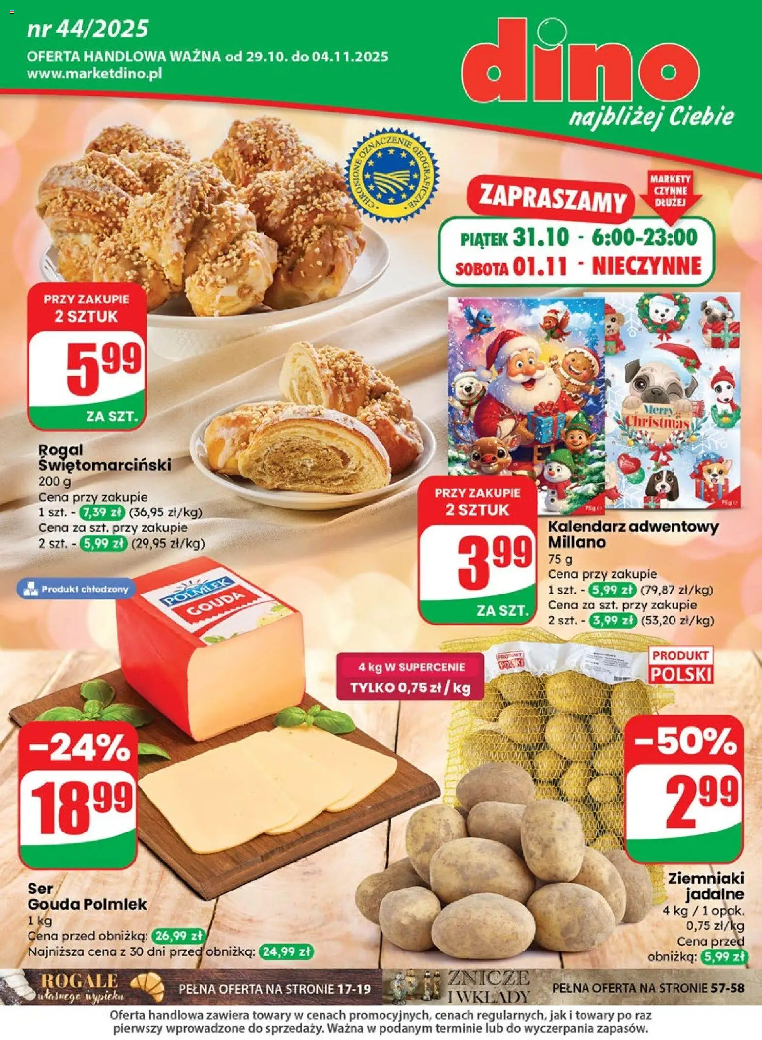  Dino gazetka ważna  od 29.10.2025 do  04.11.2025 strona 1
