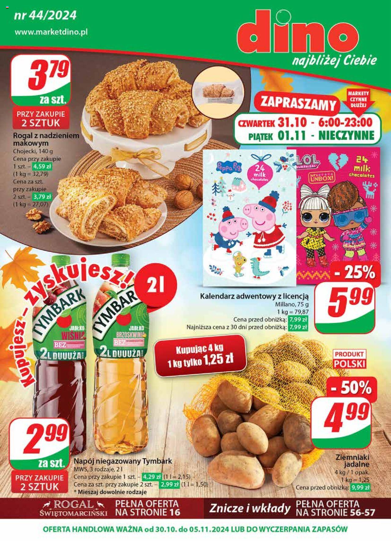 Dino gazetka ważna od 30.10.2024 do 05.11.2024 strona 1