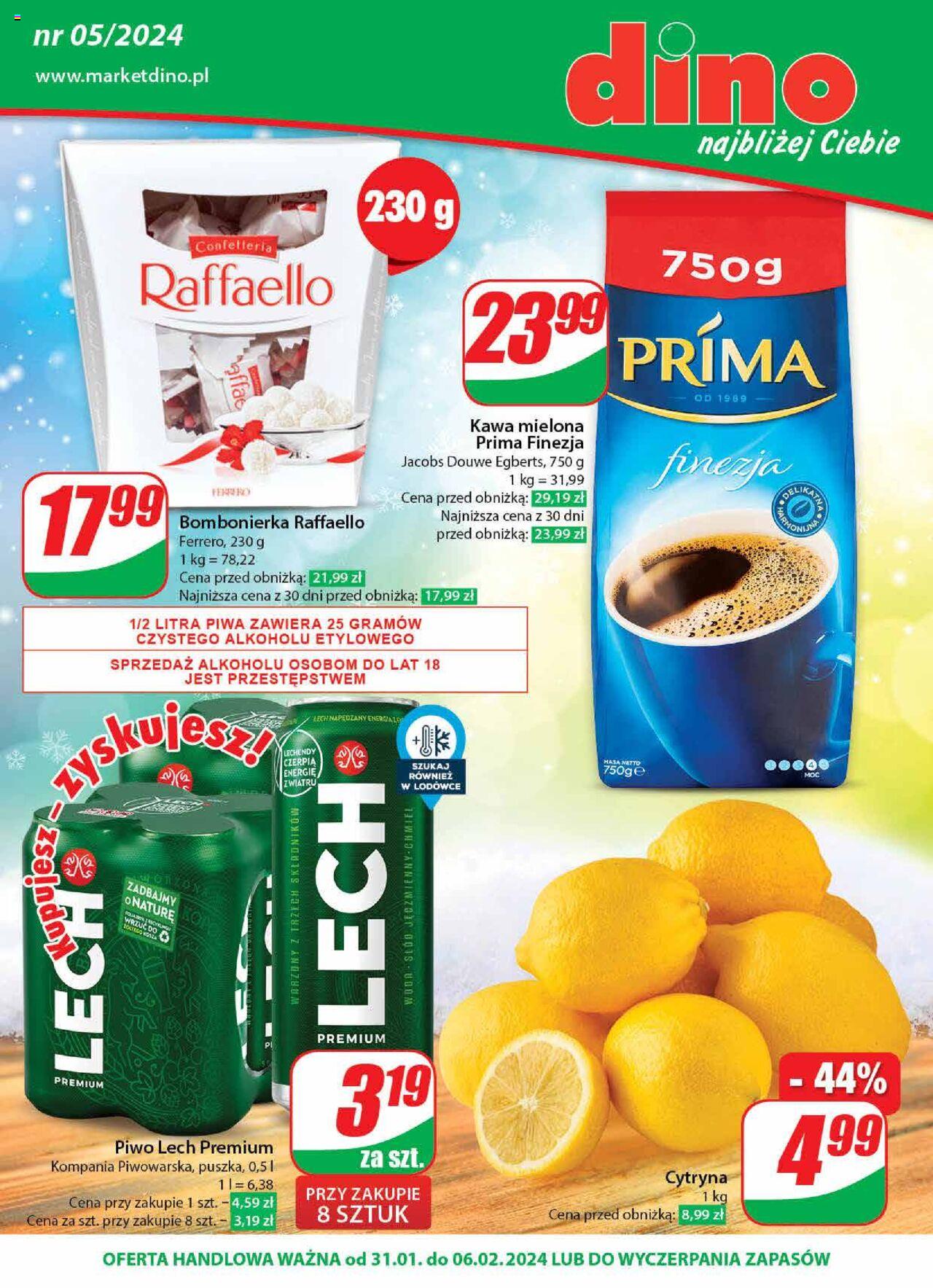 Dino gazetka ważna od 31.01.2024 do 06.02.2024 strona 1
