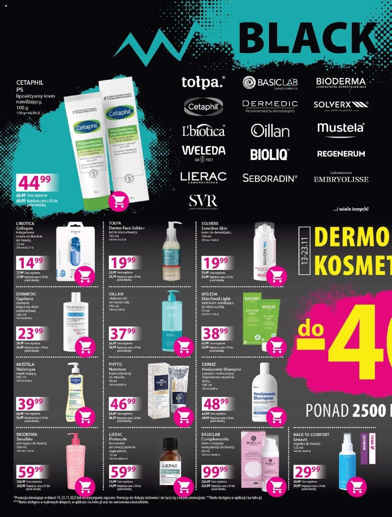 Hebe BLACK FRIDAY Gazetka  ważna od 13.11.2025 do 23.11.2025 strona 2
