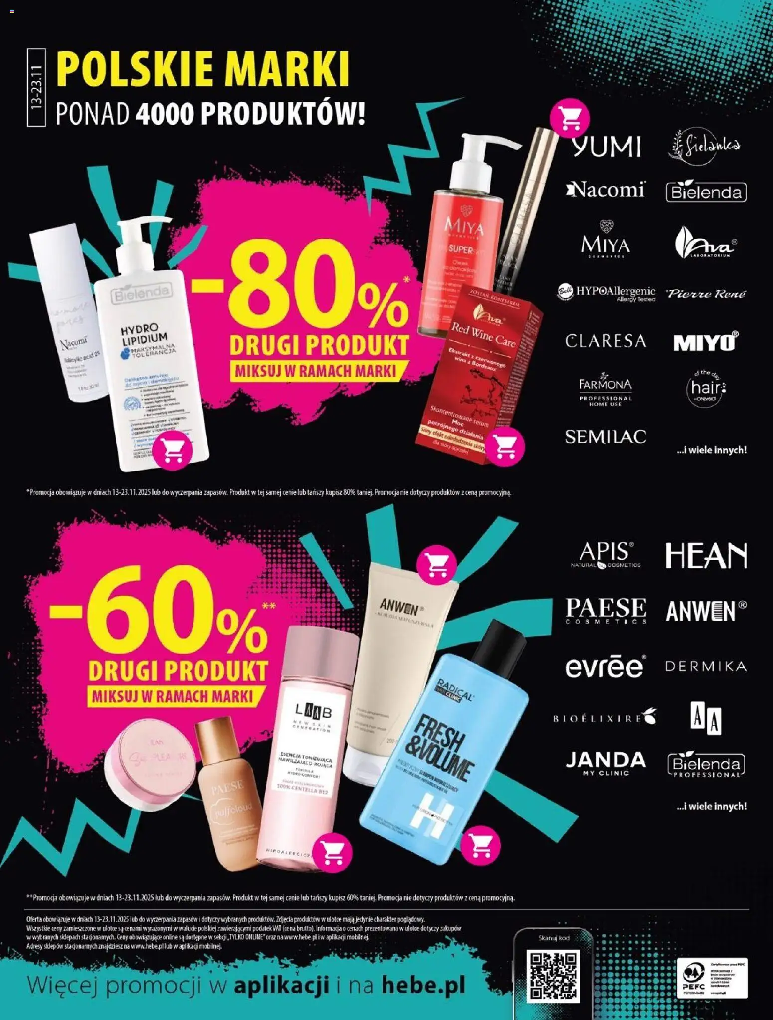 Hebe BLACK FRIDAY Gazetka  ważna od 13.11.2025 do 23.11.2025 strona 4