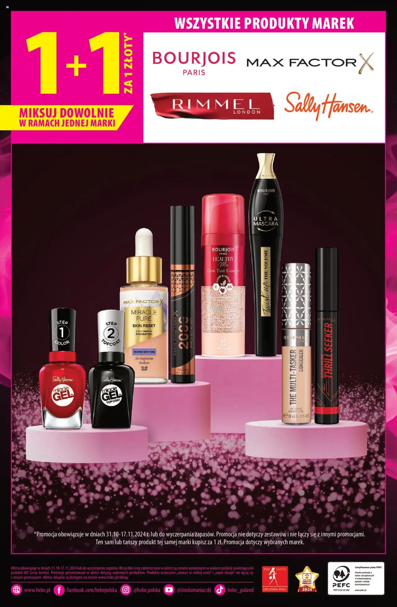 Hebe BLACK FRIDAY Gazetka ważna od 31.10.2024 do 17.11.2024 strona 14
