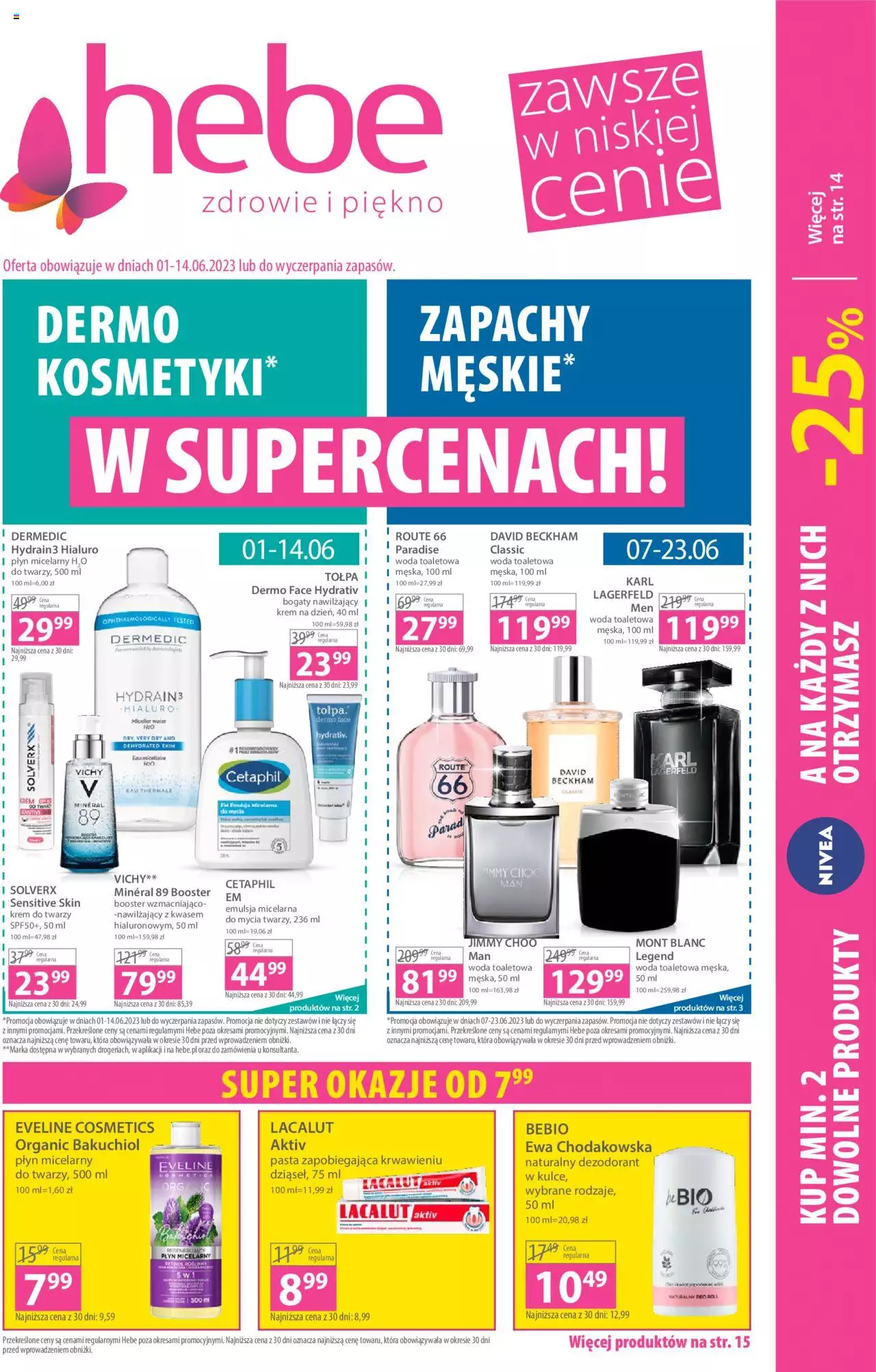 Hebe Gazetka ważna od  01.06.2023 do 14.06.2023 strona 1