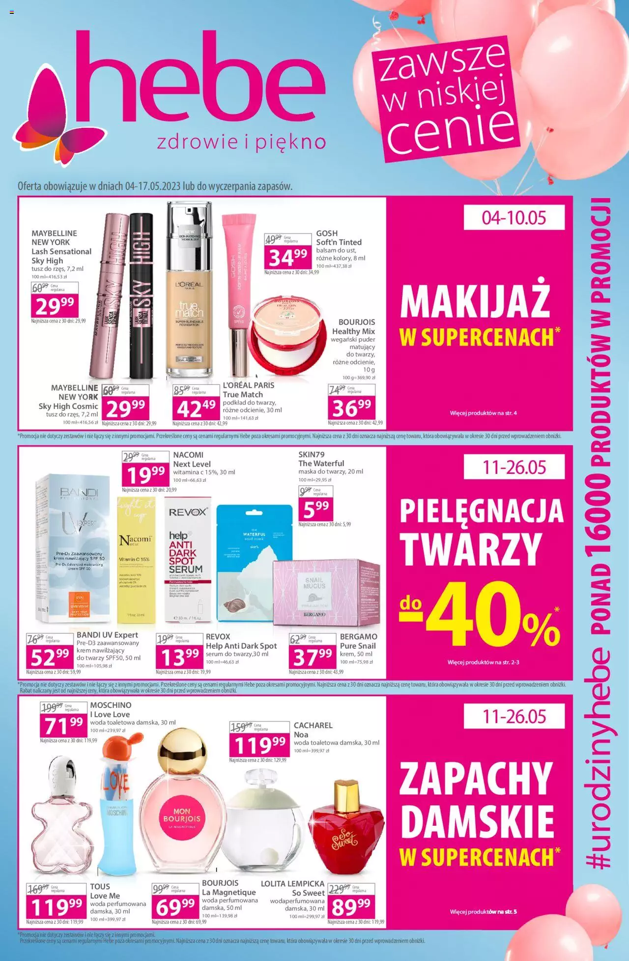 Hebe Gazetka ważna od 04.05.2023 do 17.05.2023 strona 1