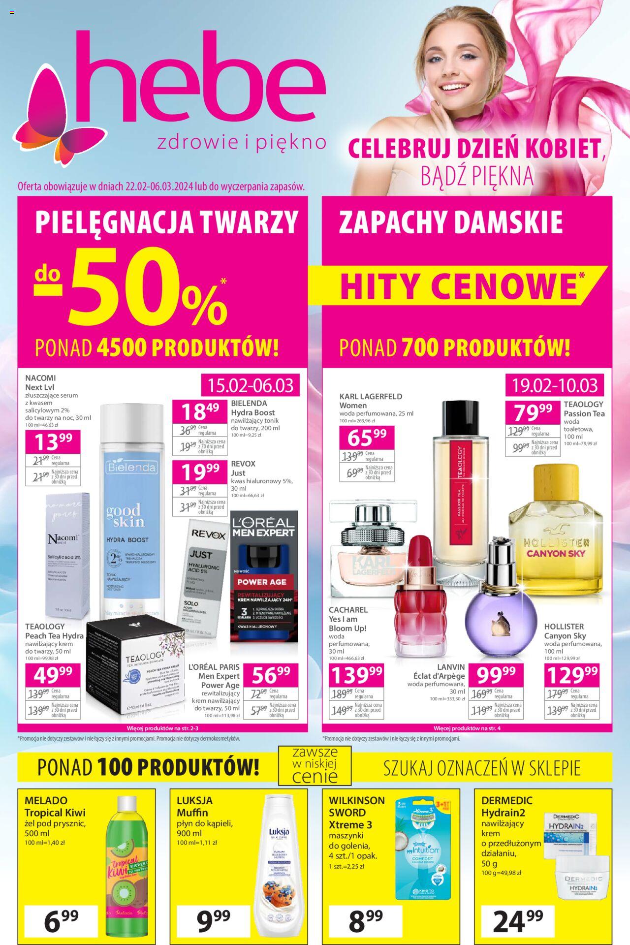Hebe Gazetka ważna od 22.02.2024 do 06.03.2024 strona 1