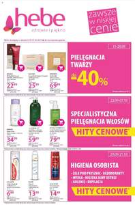 Hebe Gazetka ważna od 22.09.2025 do 07.10.2025
