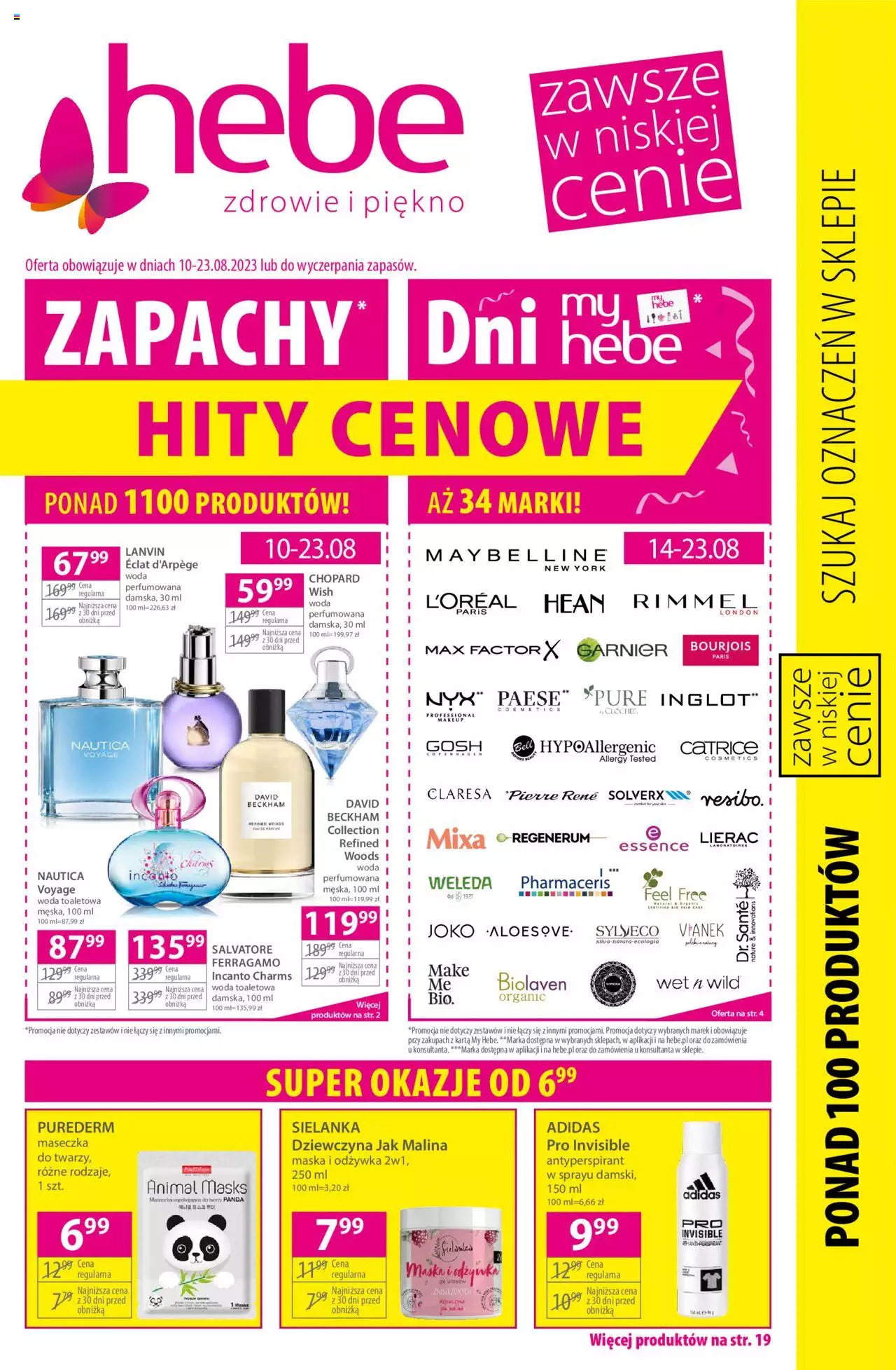 Hebe Katalog Gazetka ważna od 10.08.2023 do 23.08.2023 strona 1