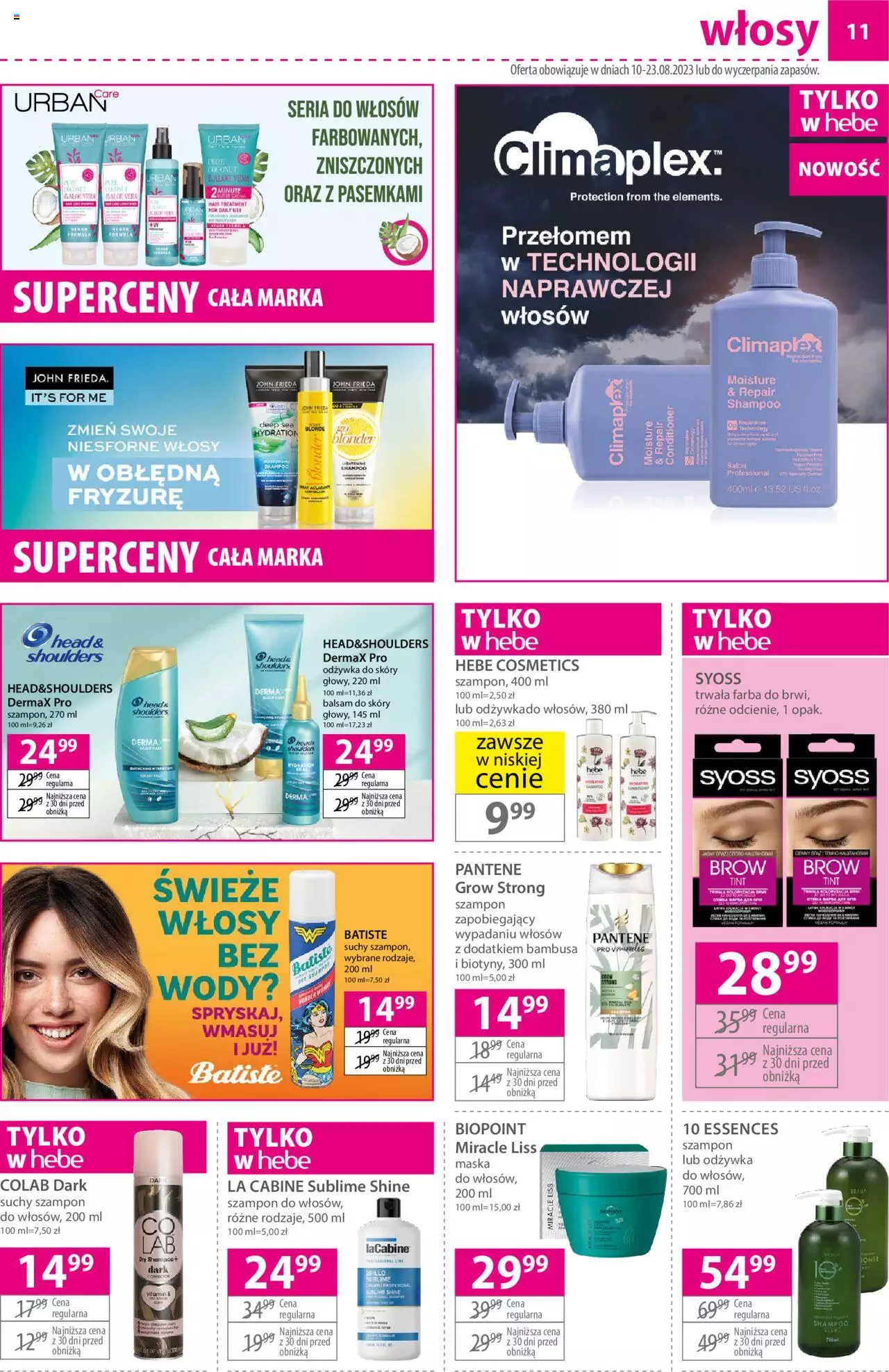 Hebe Katalog Gazetka ważna od 10.08.2023 do 23.08.2023 strona 11