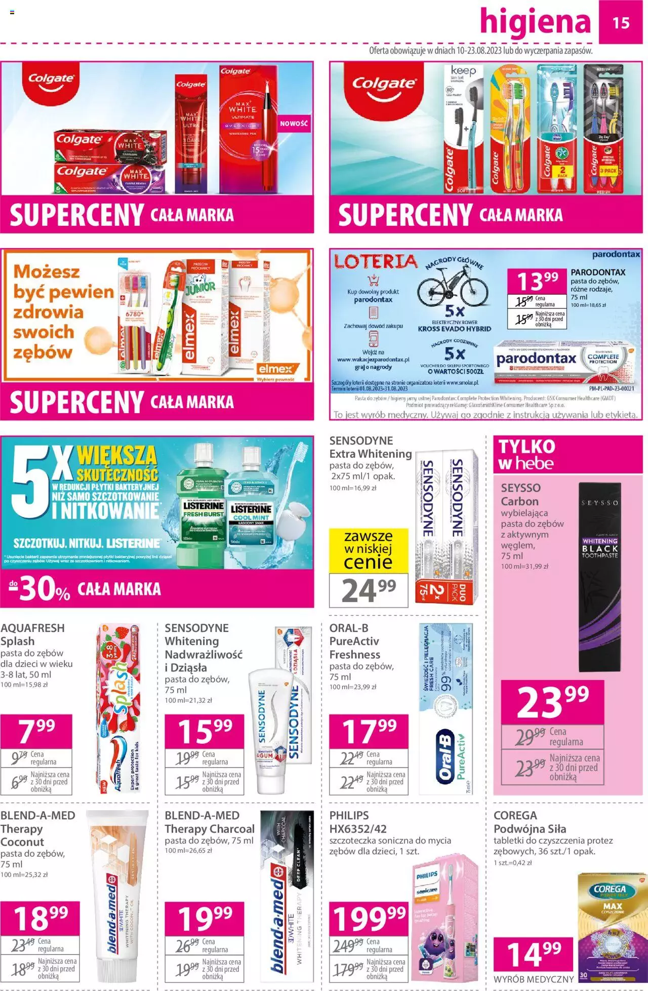 Hebe Katalog Gazetka ważna od 10.08.2023 do 23.08.2023 strona 15