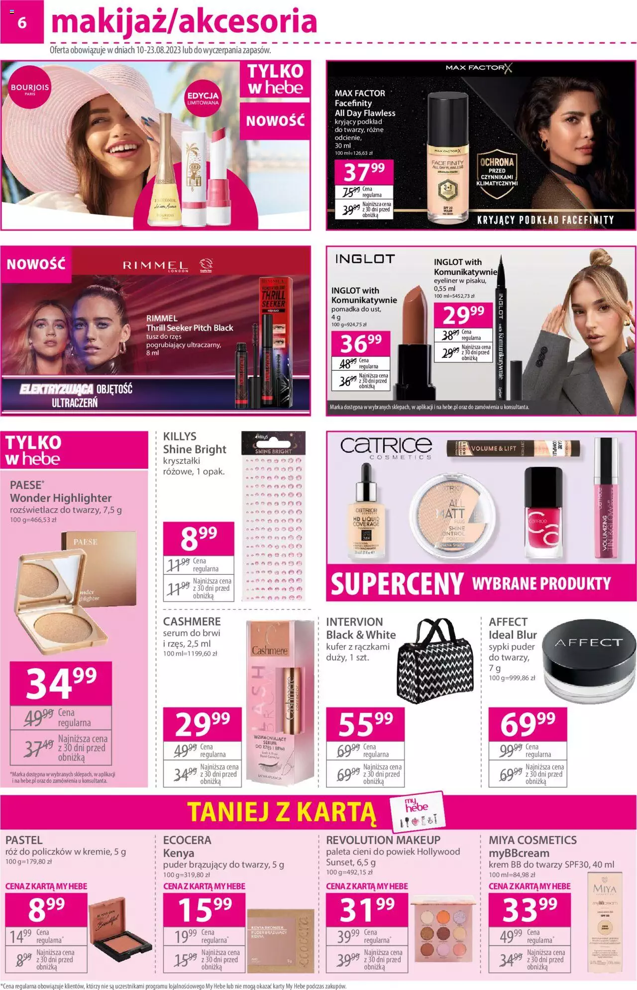 Hebe Katalog Gazetka ważna od 10.08.2023 do 23.08.2023 strona 6