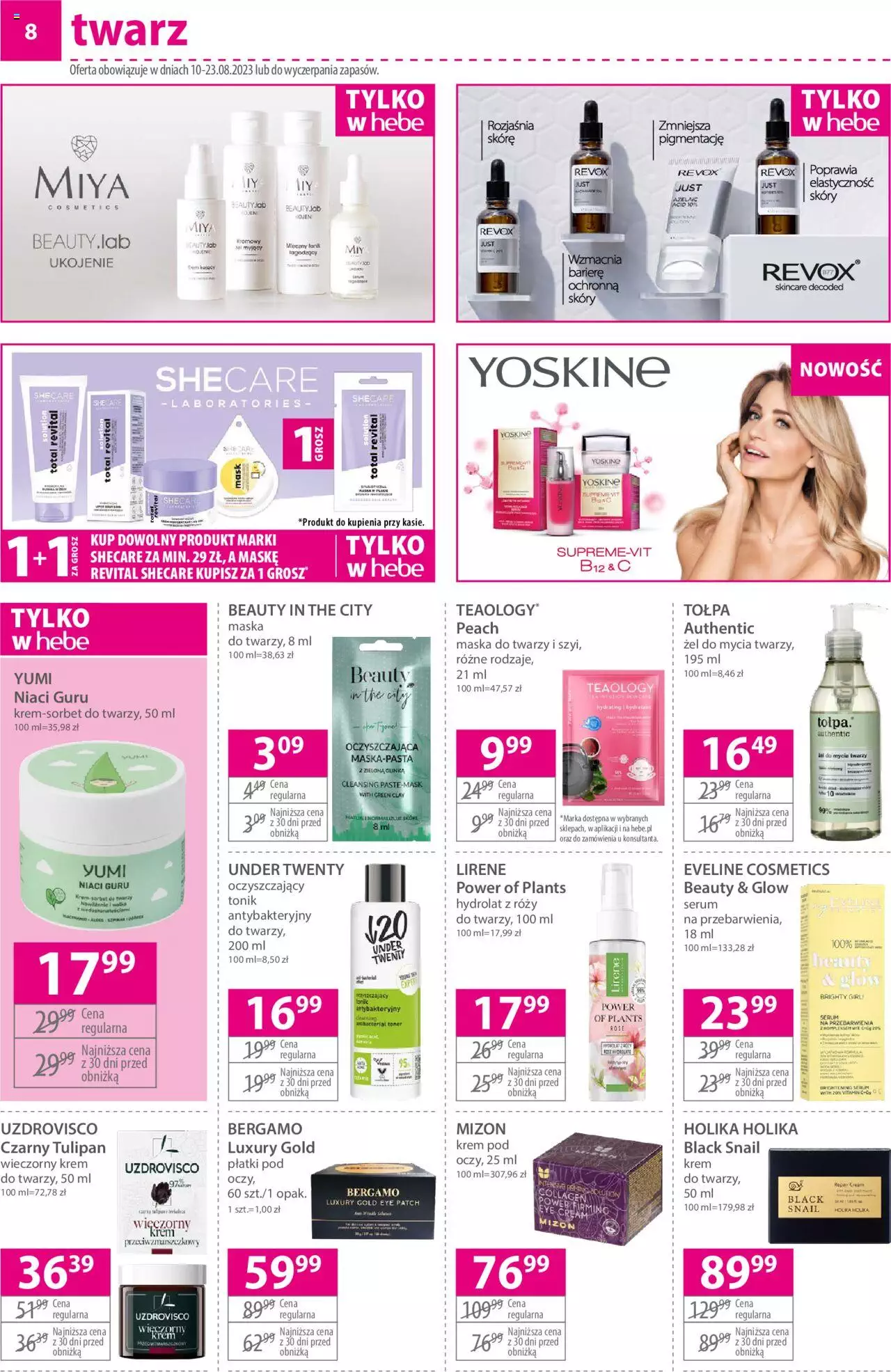 Hebe Katalog Gazetka ważna od 10.08.2023 do 23.08.2023 strona 8