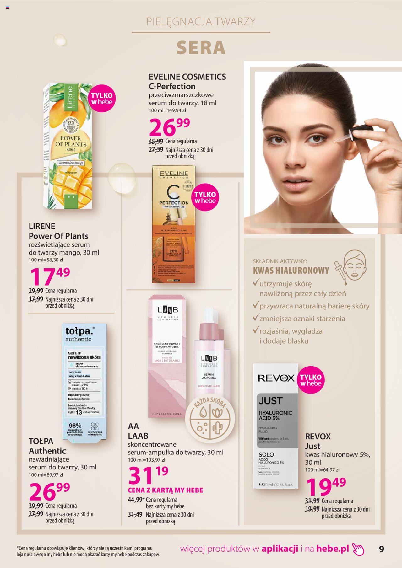 Hebe Katalog Gazetka ważna od  14.03.2024 do 17.04.2024 strona 9