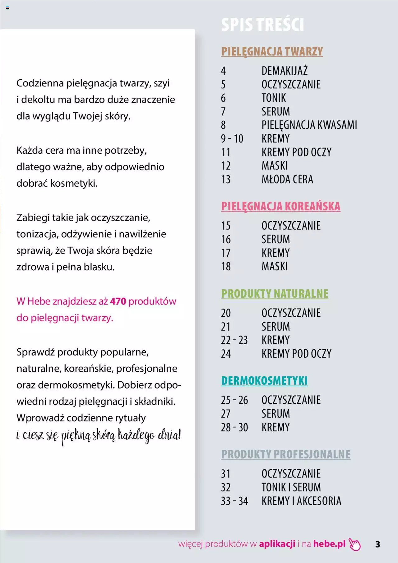 Hebe Katalog gazetka ważna od 17.03.2022 do 13.04.2022 strona 3