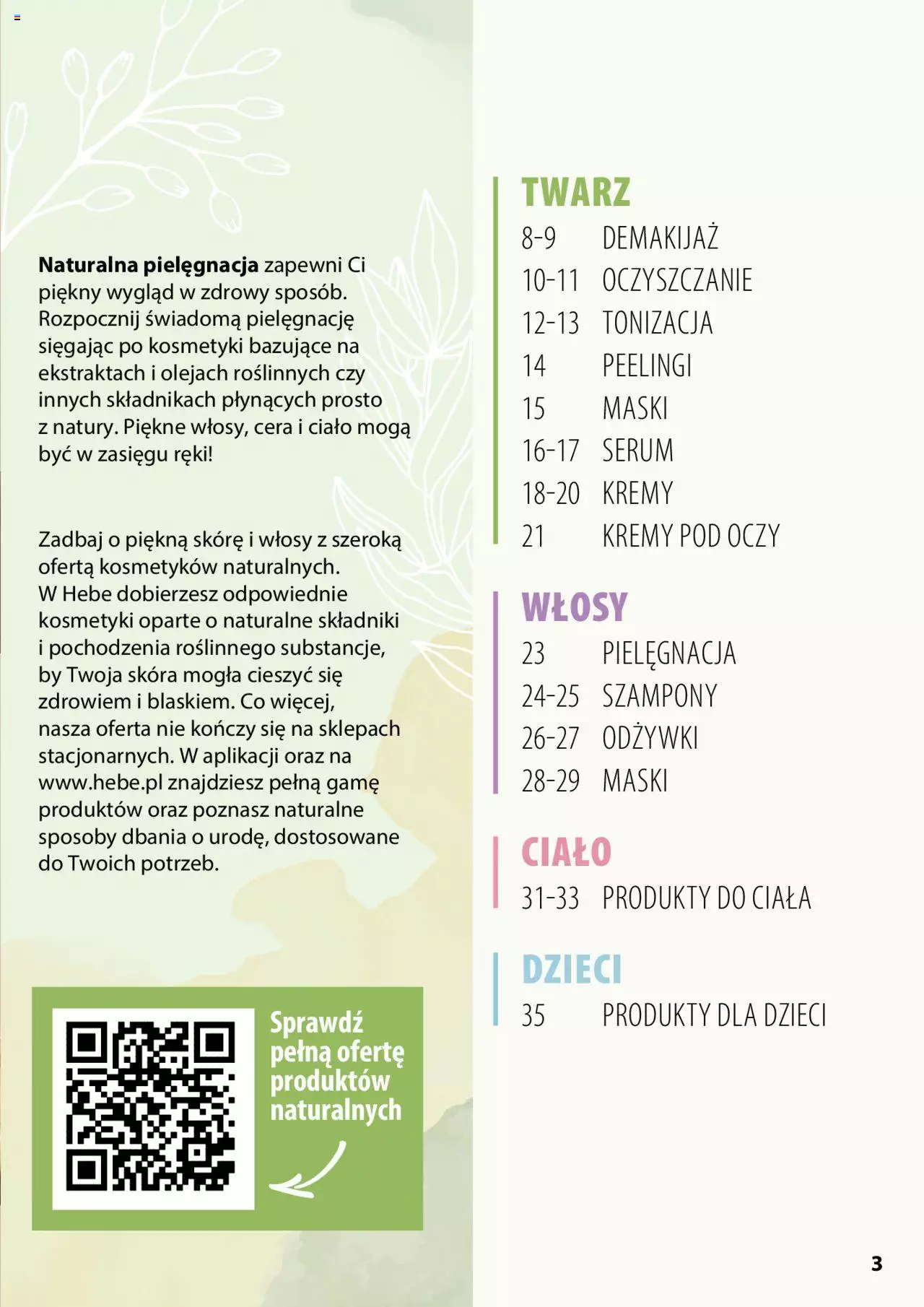 Hebe Katalog Gazetka ważna od 31.08.2023 do 18.09.2023 strona 3