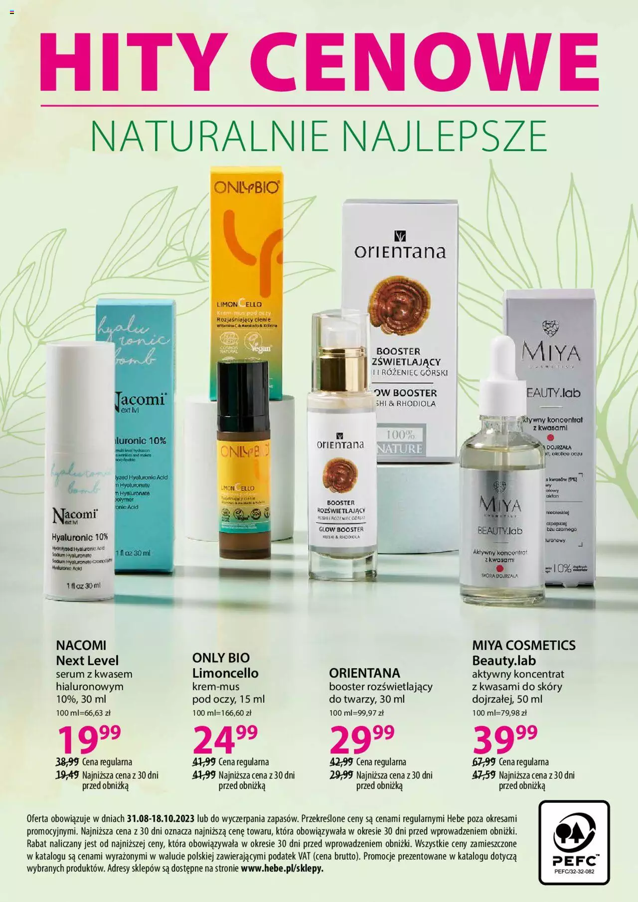 Hebe Katalog Gazetka ważna od 31.08.2023 do 18.09.2023 strona 36