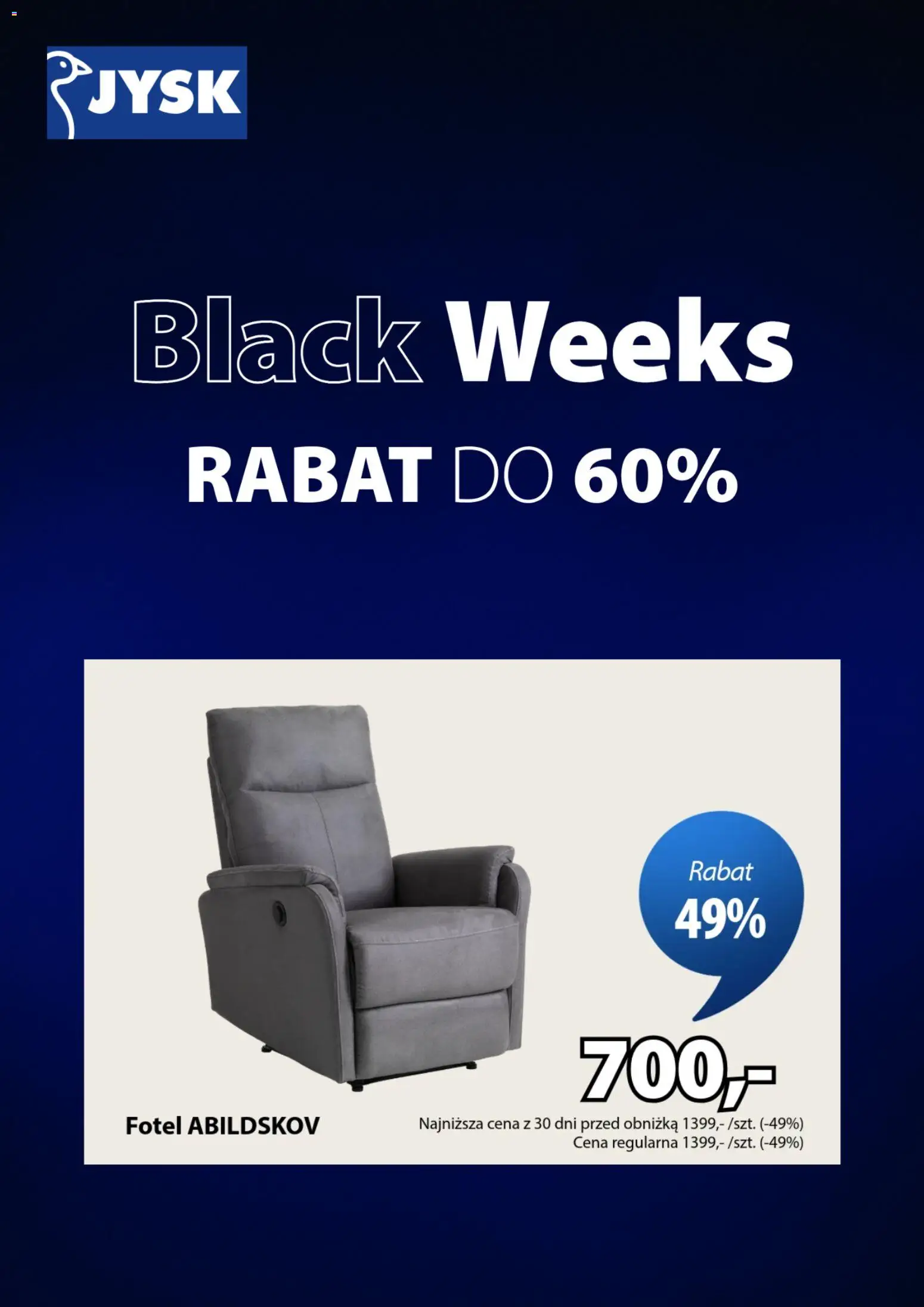JYSK BLACK FRIDAY Gazetka ważna 05.11.2025  strona 1