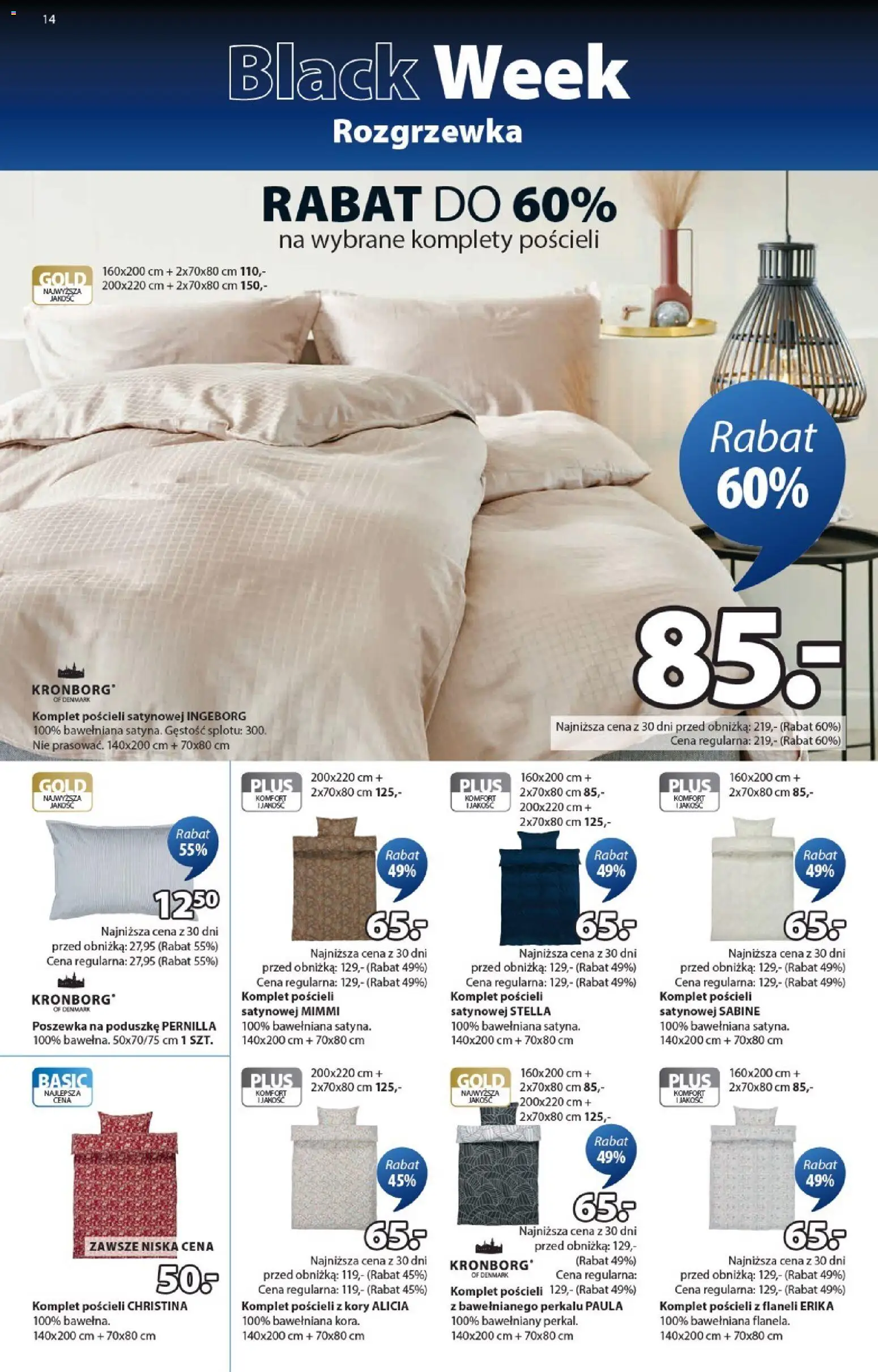 JYSK BLACK FRIDAY Gazetka ważna od 12.11.2025 do 30.11.2025 strona 14