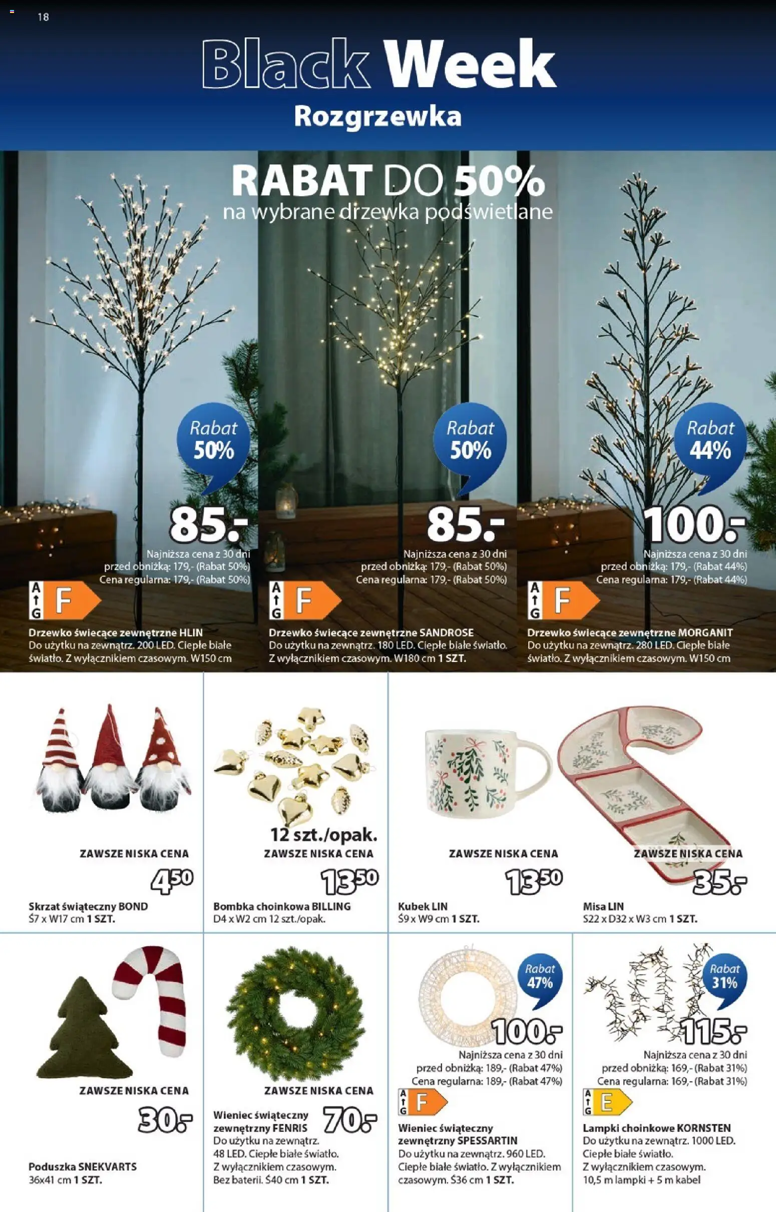 JYSK BLACK FRIDAY Gazetka ważna od 12.11.2025 do 30.11.2025 strona 18