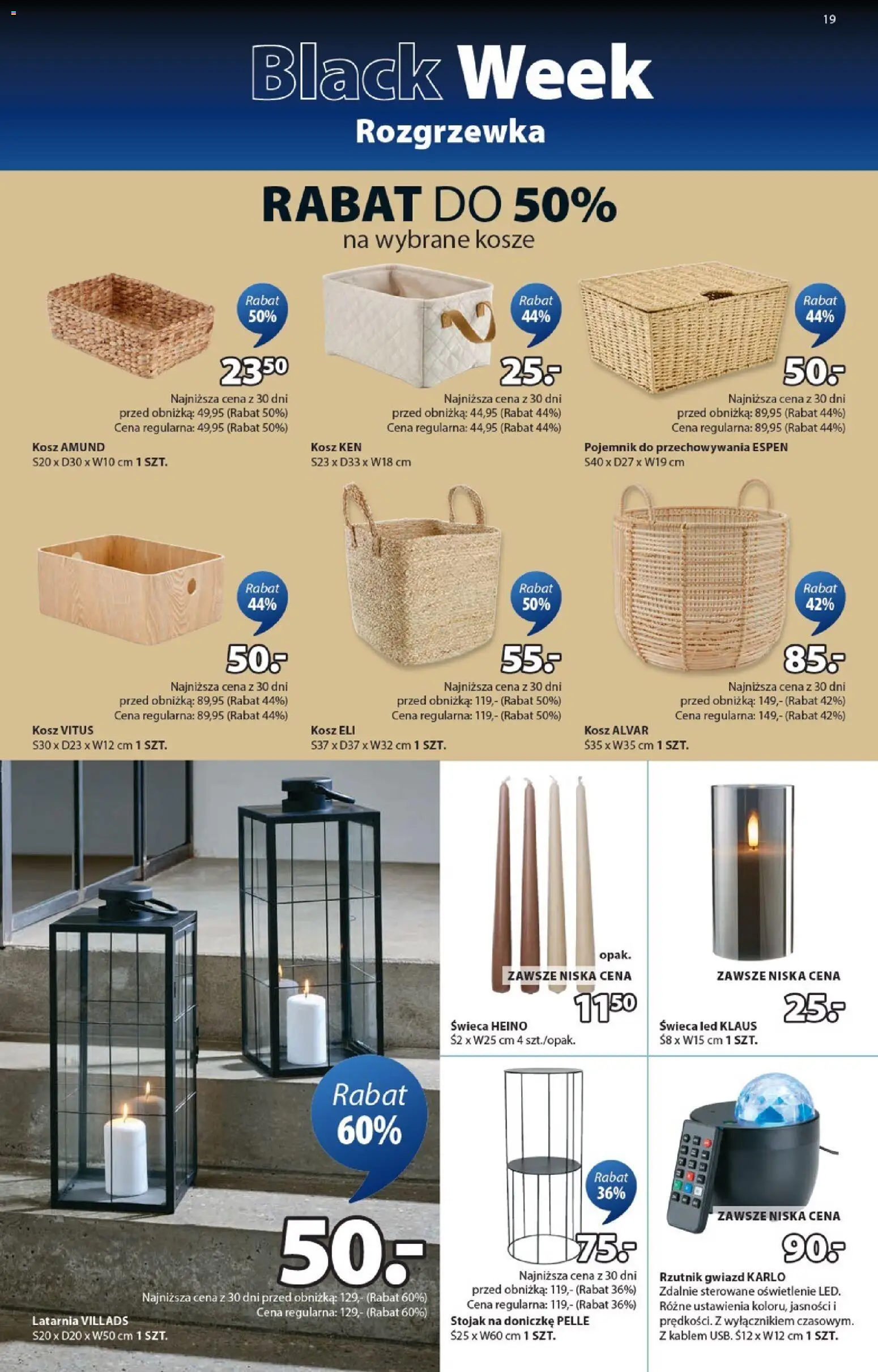 JYSK BLACK FRIDAY Gazetka ważna od 12.11.2025 do 30.11.2025 strona 19