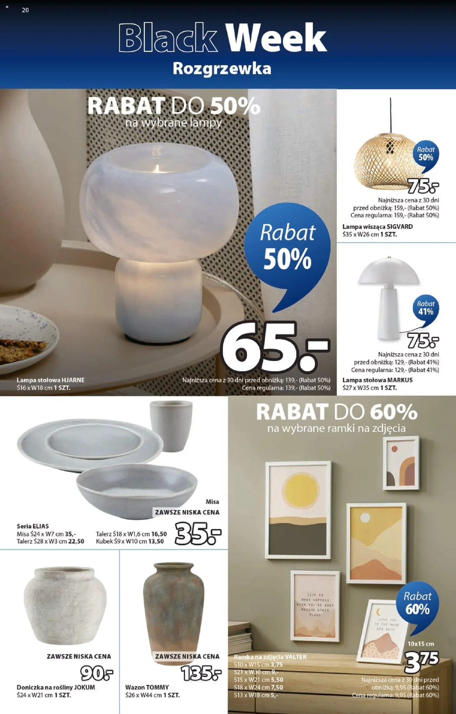 JYSK BLACK FRIDAY Gazetka ważna od 12.11.2025 do 30.11.2025 strona 20