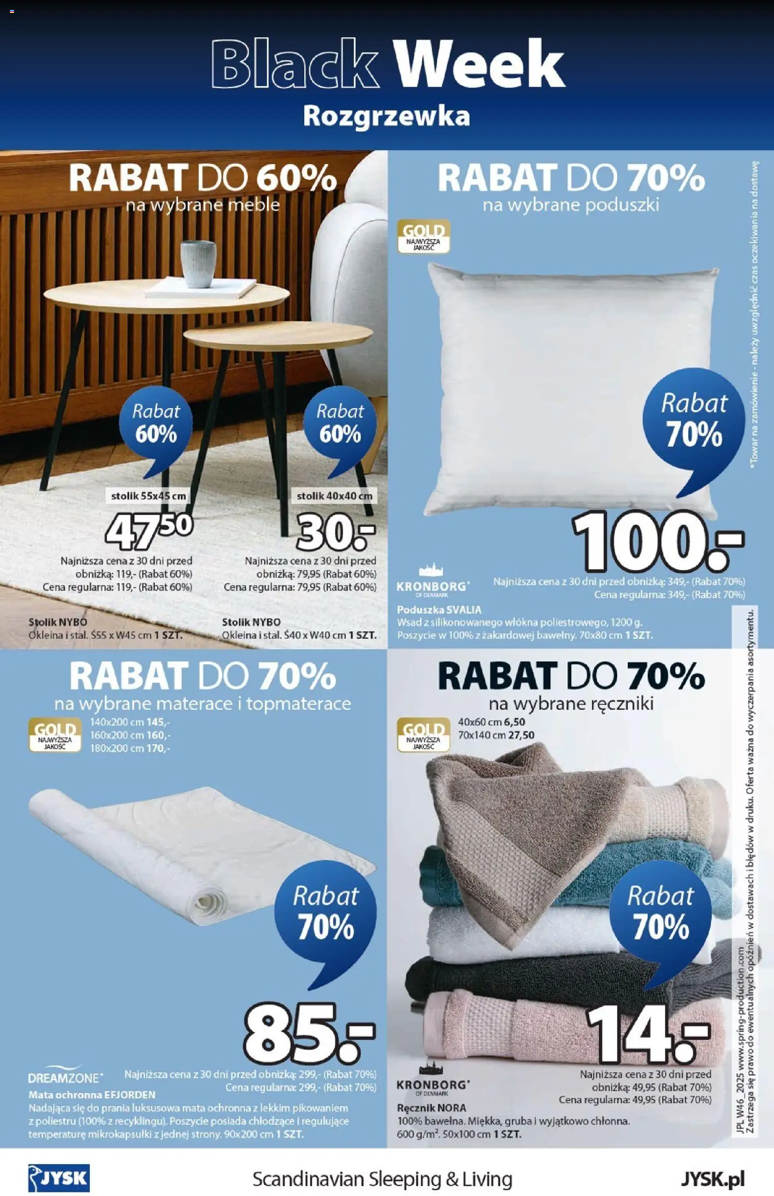 JYSK BLACK FRIDAY Gazetka ważna od 12.11.2025 do 30.11.2025 strona 24