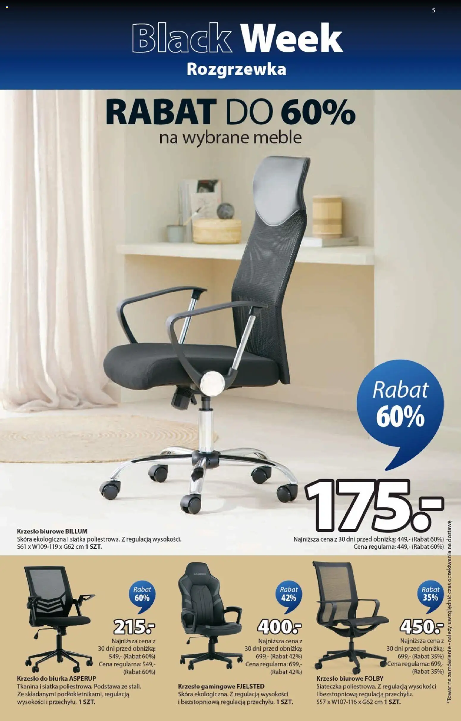 JYSK BLACK FRIDAY Gazetka ważna od 12.11.2025 do 30.11.2025 strona 5