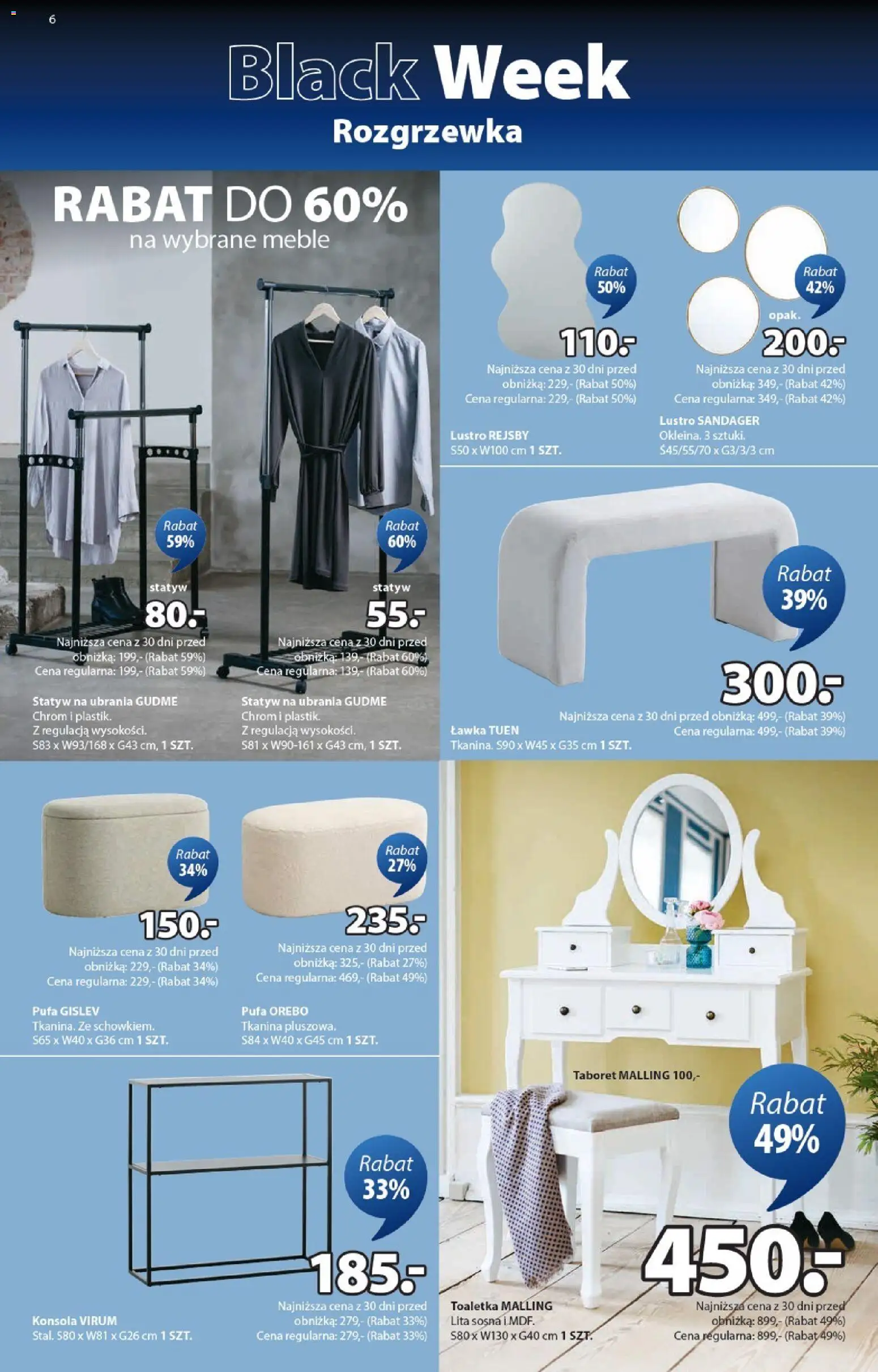 JYSK BLACK FRIDAY Gazetka ważna od 12.11.2025 do 30.11.2025 strona 6