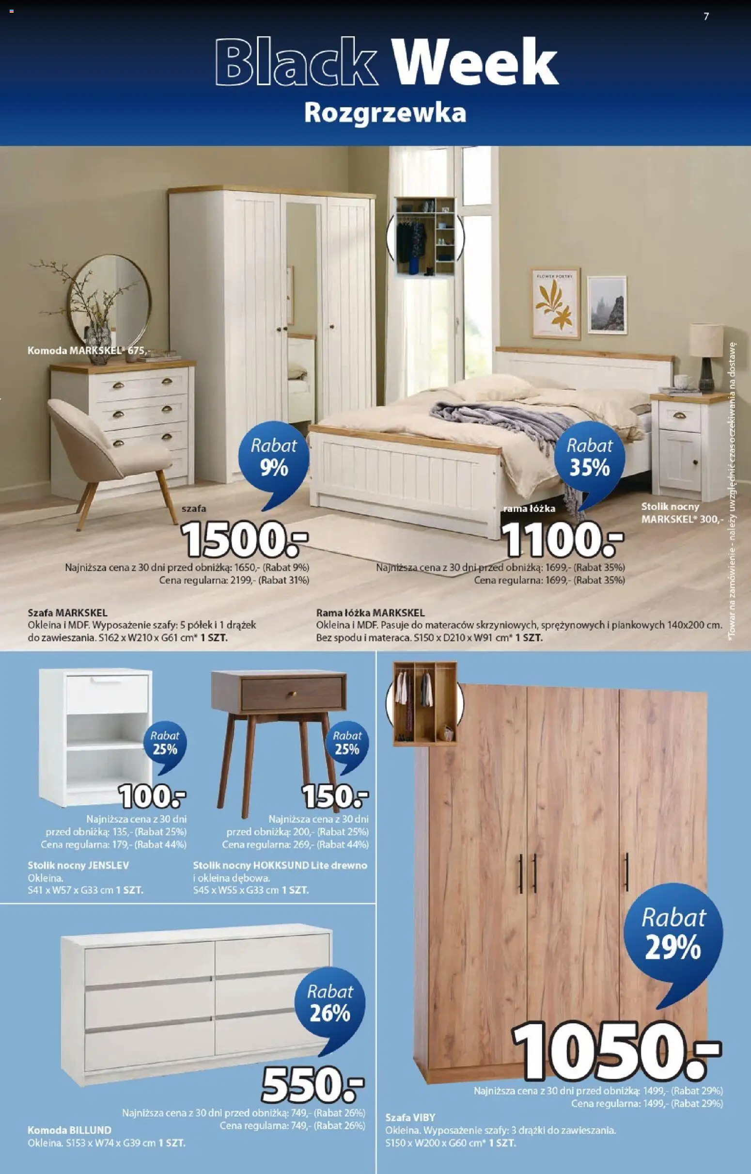 JYSK BLACK FRIDAY Gazetka ważna od 12.11.2025 do 30.11.2025 strona 7