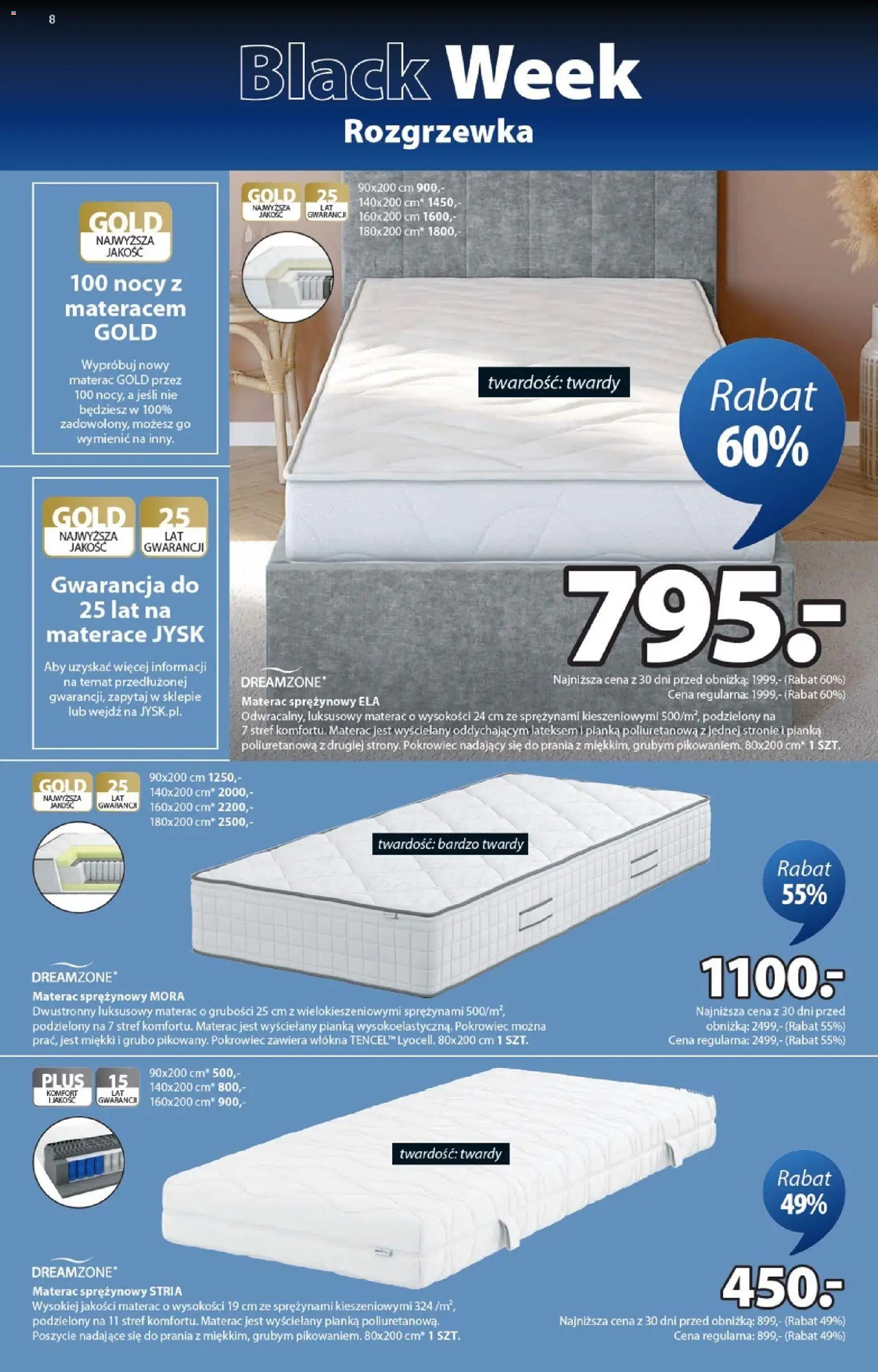 JYSK BLACK FRIDAY Gazetka ważna od 12.11.2025 do 30.11.2025 strona 8
