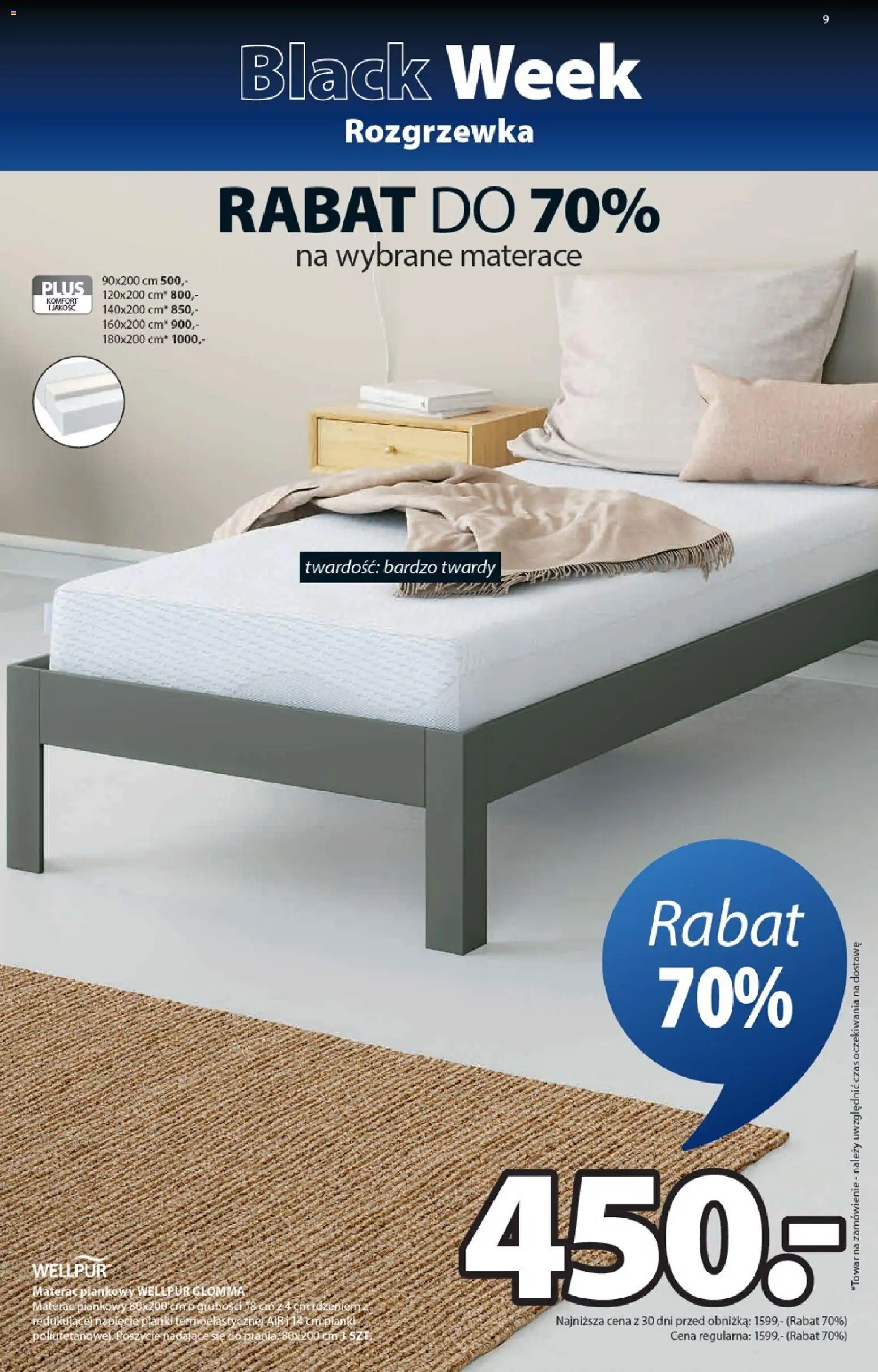 JYSK BLACK FRIDAY Gazetka ważna od 12.11.2025 do 30.11.2025 strona 9