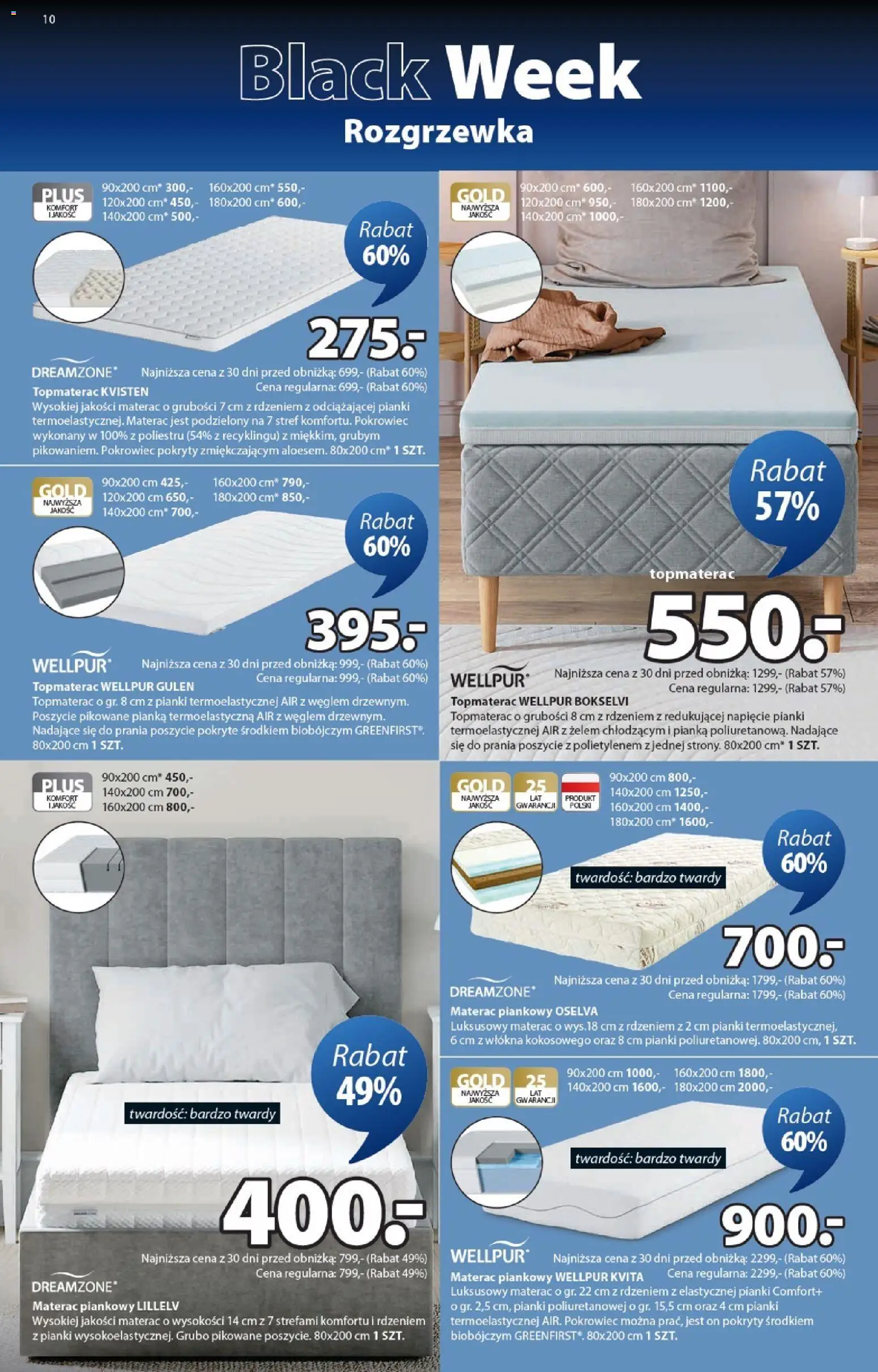 JYSK BLACK FRIDAY Gazetka ważna od 12.11.2025 do 30.11.2025 strona 10