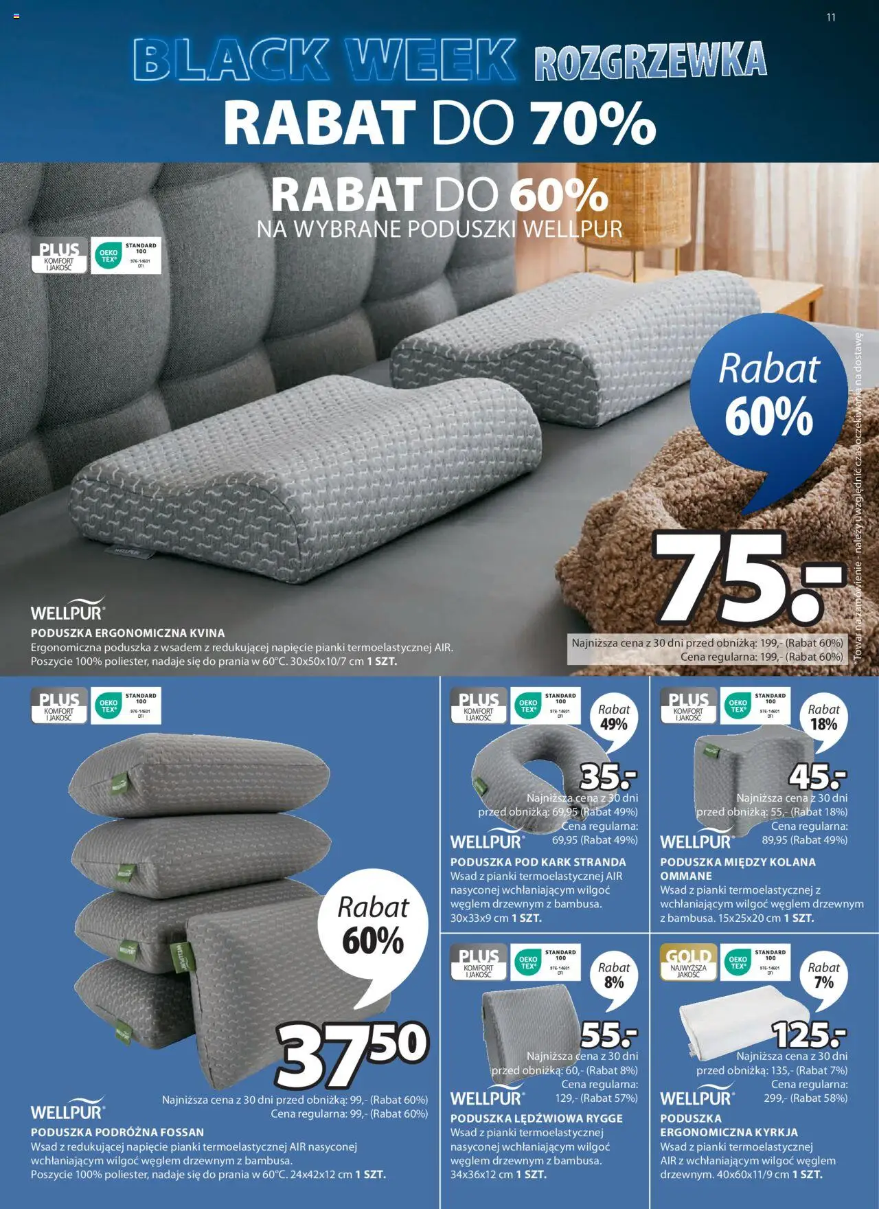 JYSK BLACK FRIDAY Gazetka ważna od 13.11.2024 do 01.12.2024 strona 11