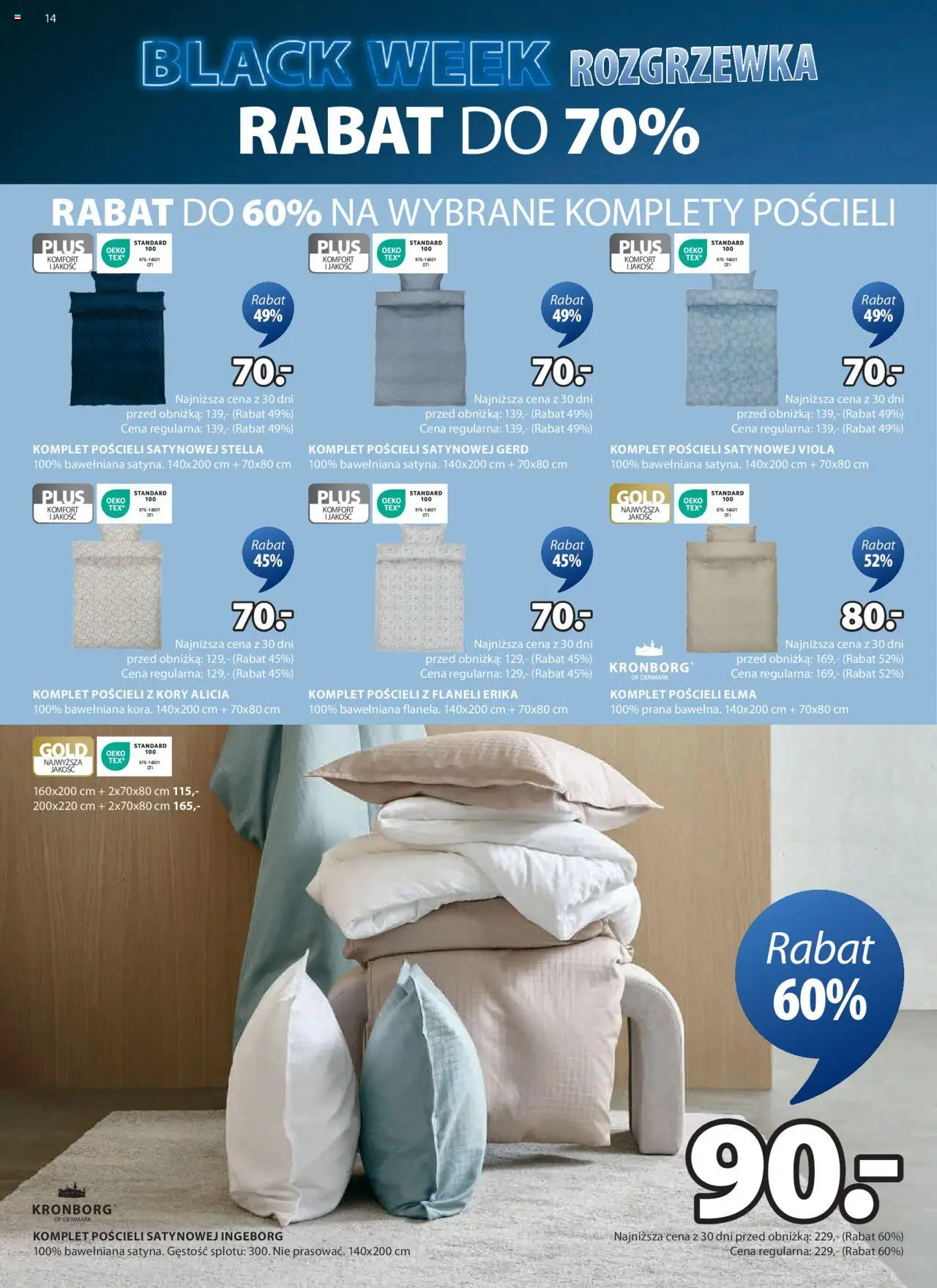 JYSK BLACK FRIDAY Gazetka ważna od 13.11.2024 do 01.12.2024 strona 14