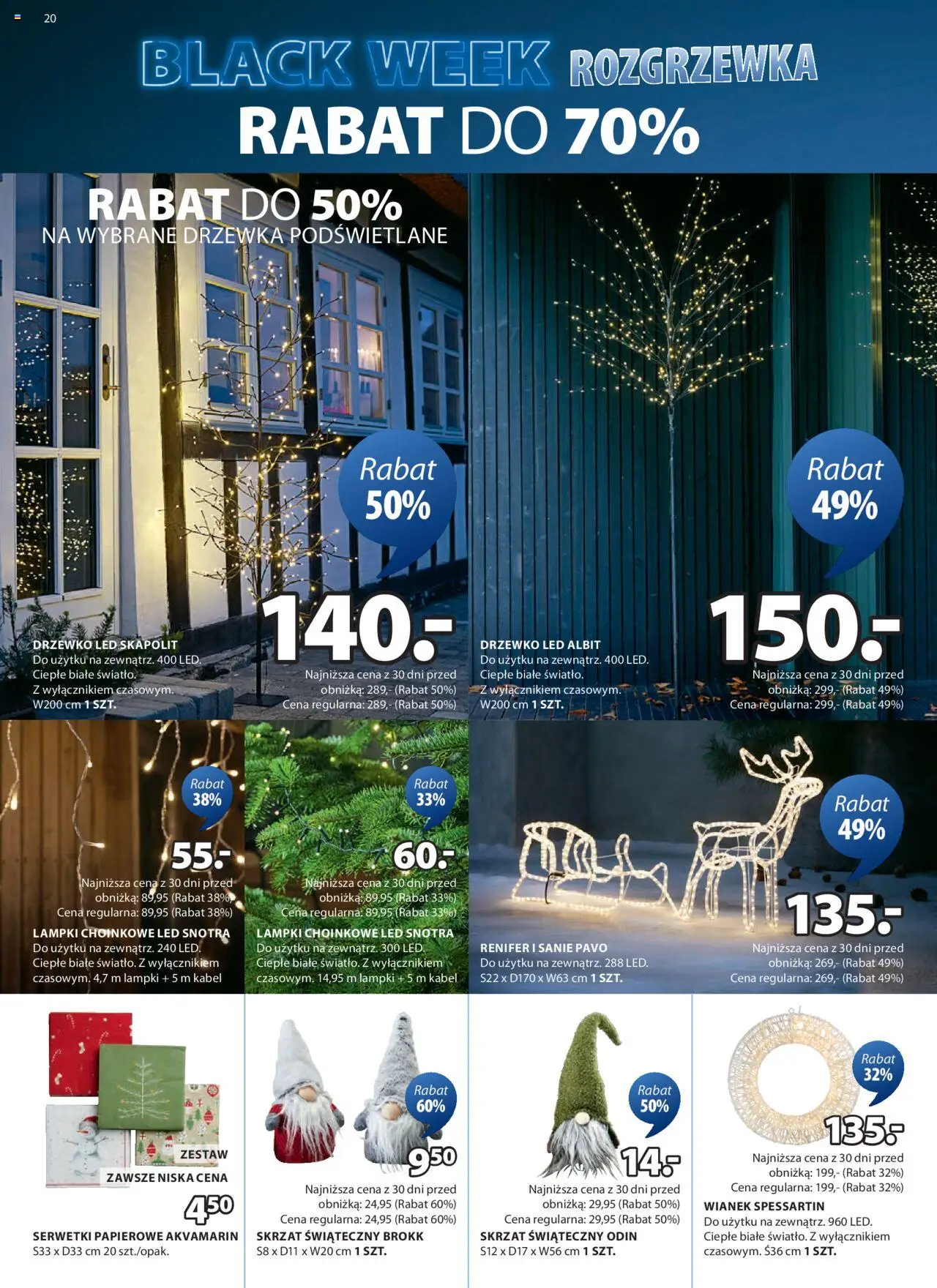 JYSK BLACK FRIDAY Gazetka ważna od 13.11.2024 do 01.12.2024 strona 20