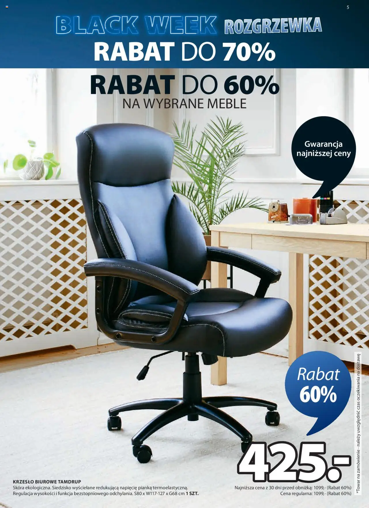 JYSK BLACK FRIDAY Gazetka ważna od 13.11.2024 do 01.12.2024 strona 5