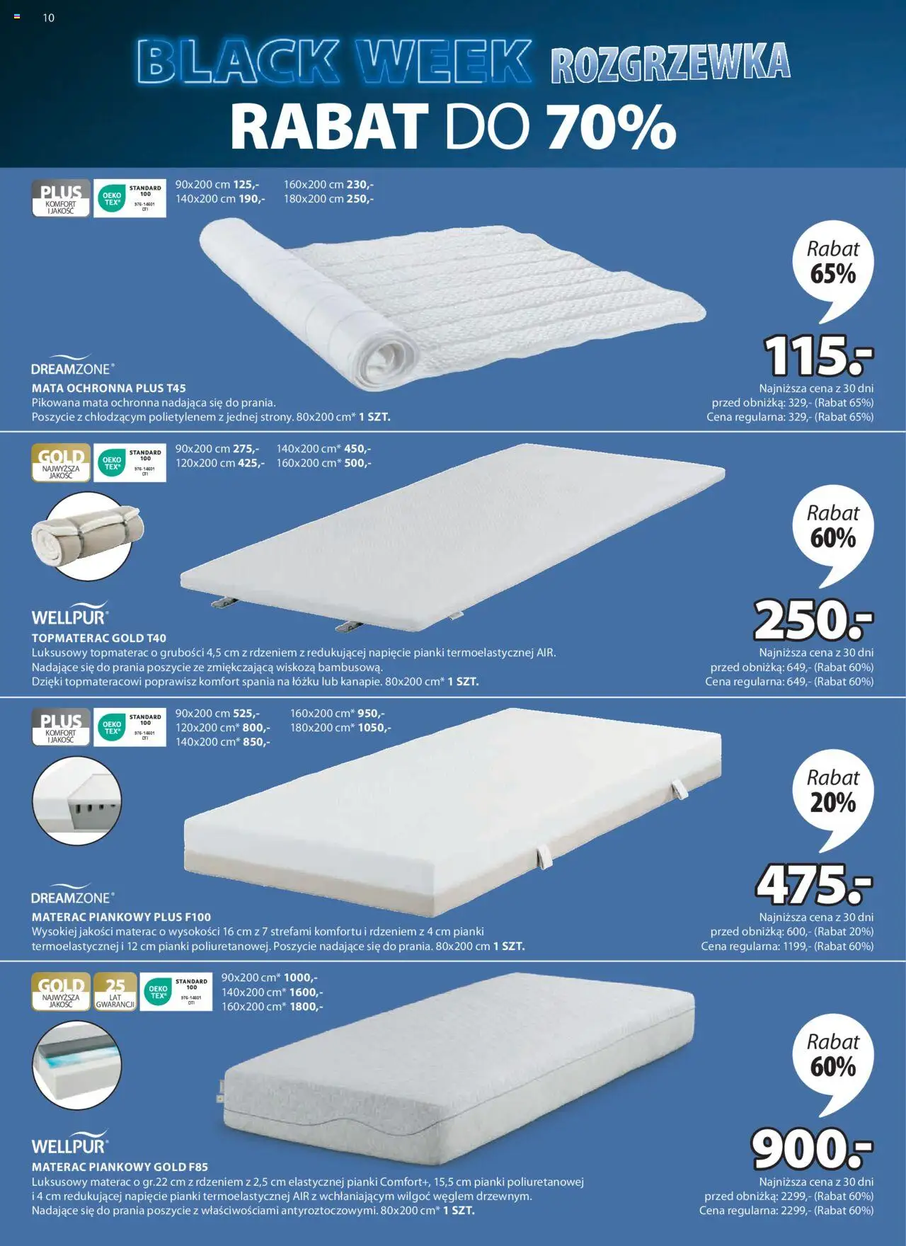 JYSK BLACK FRIDAY Gazetka ważna od 13.11.2024 do 01.12.2024 strona 10