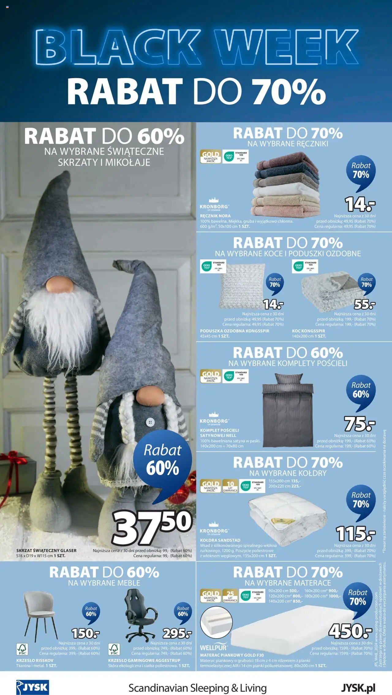 JYSK BLACK FRIDAY Gazetka ważna od 25.11.2024 do 01.12.2024 strona 16